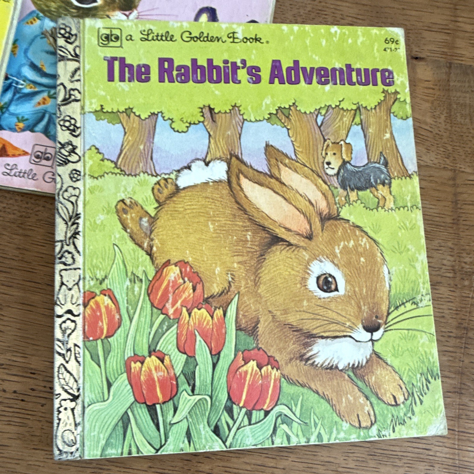 Little Golden Books Hardcover Lot 6 1970/80s Ages 4-8 Animal Stories