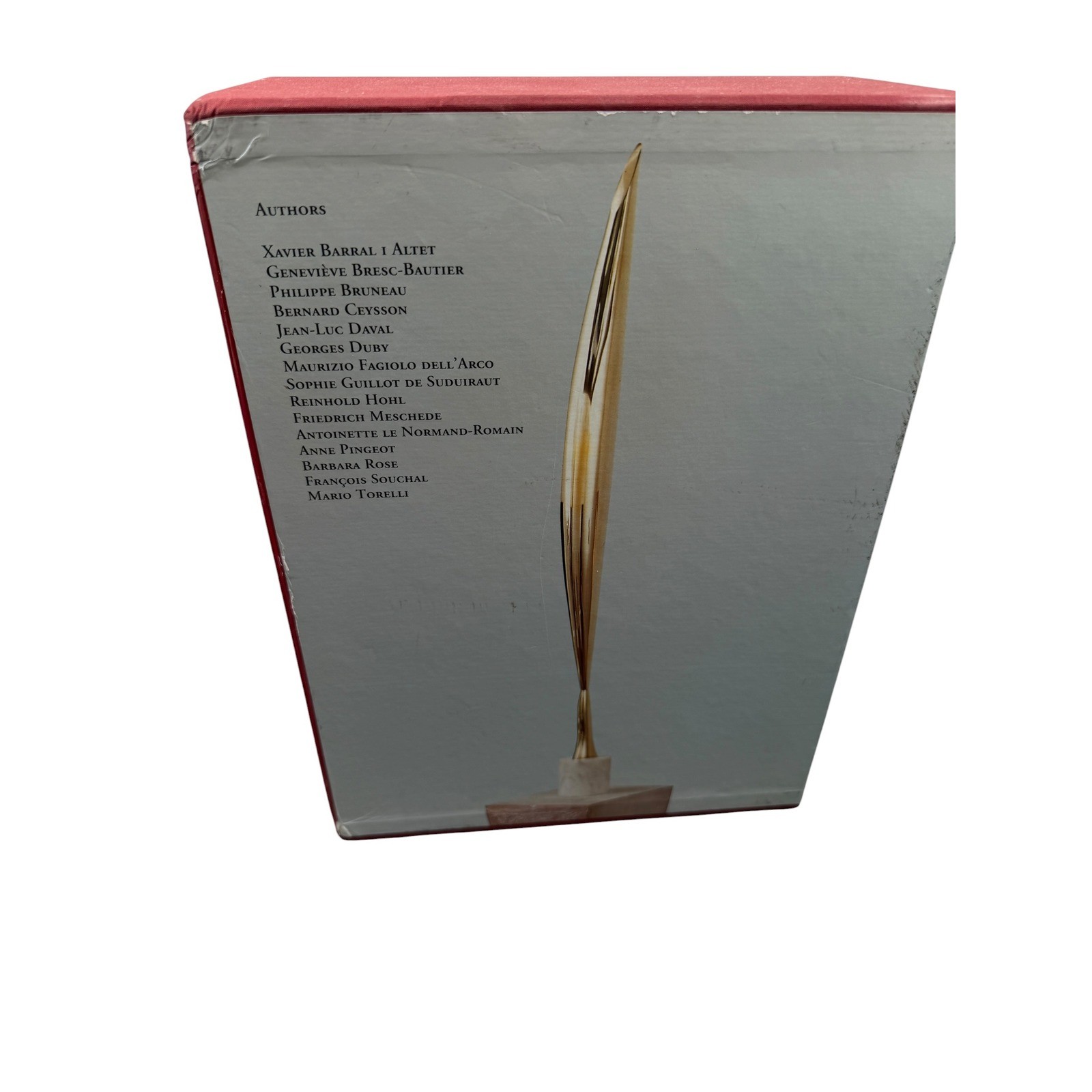 Taschen Sculpture From Antiquity to the Present 4 Volume Set Red Art History