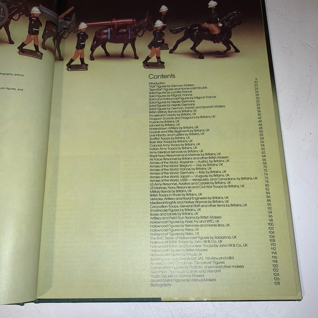 Unbranded Toy Soldiers Coffee Table Book Green Brown One Size