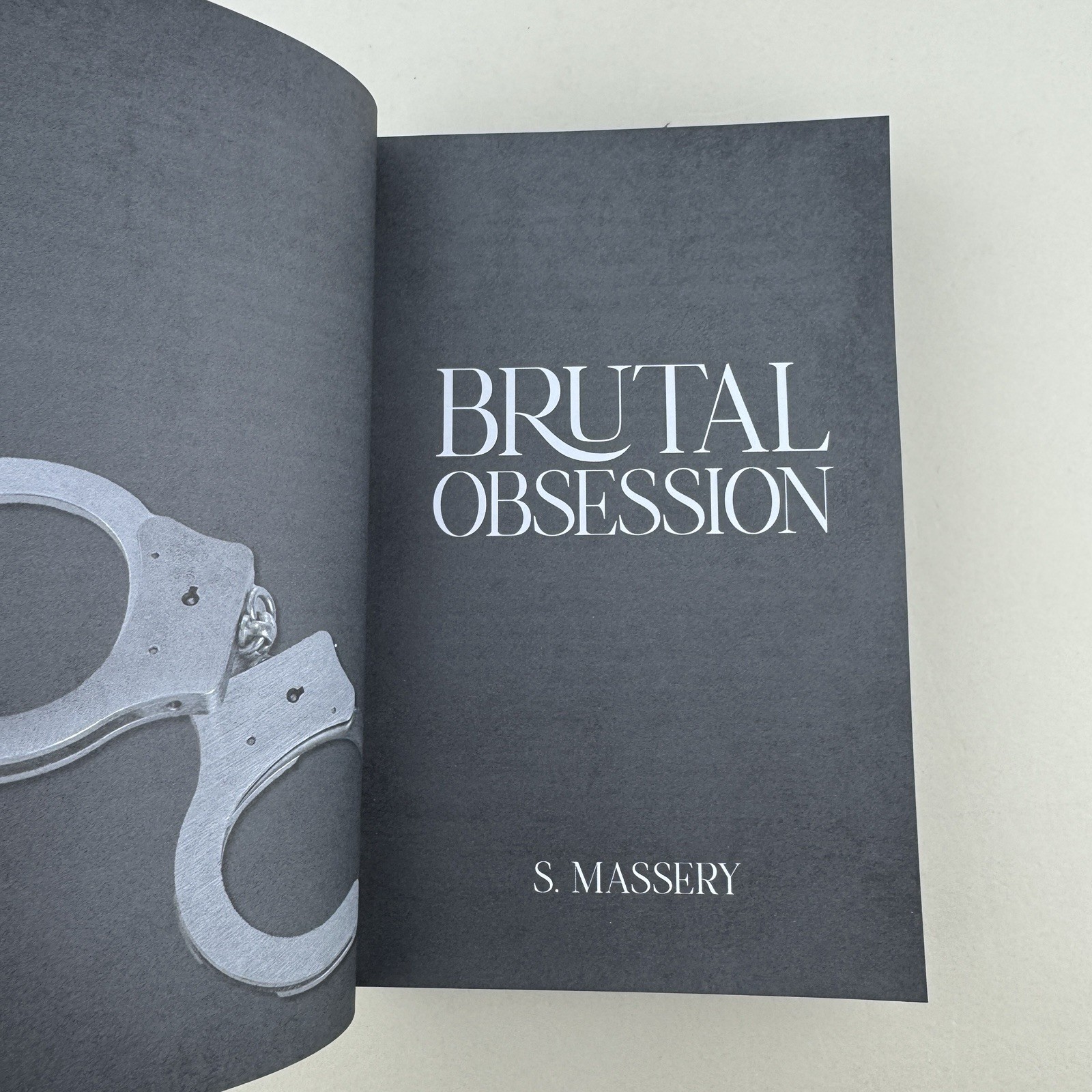 Blackout Romance S Massery Brutal Obsession Special Edition Hardcover New
