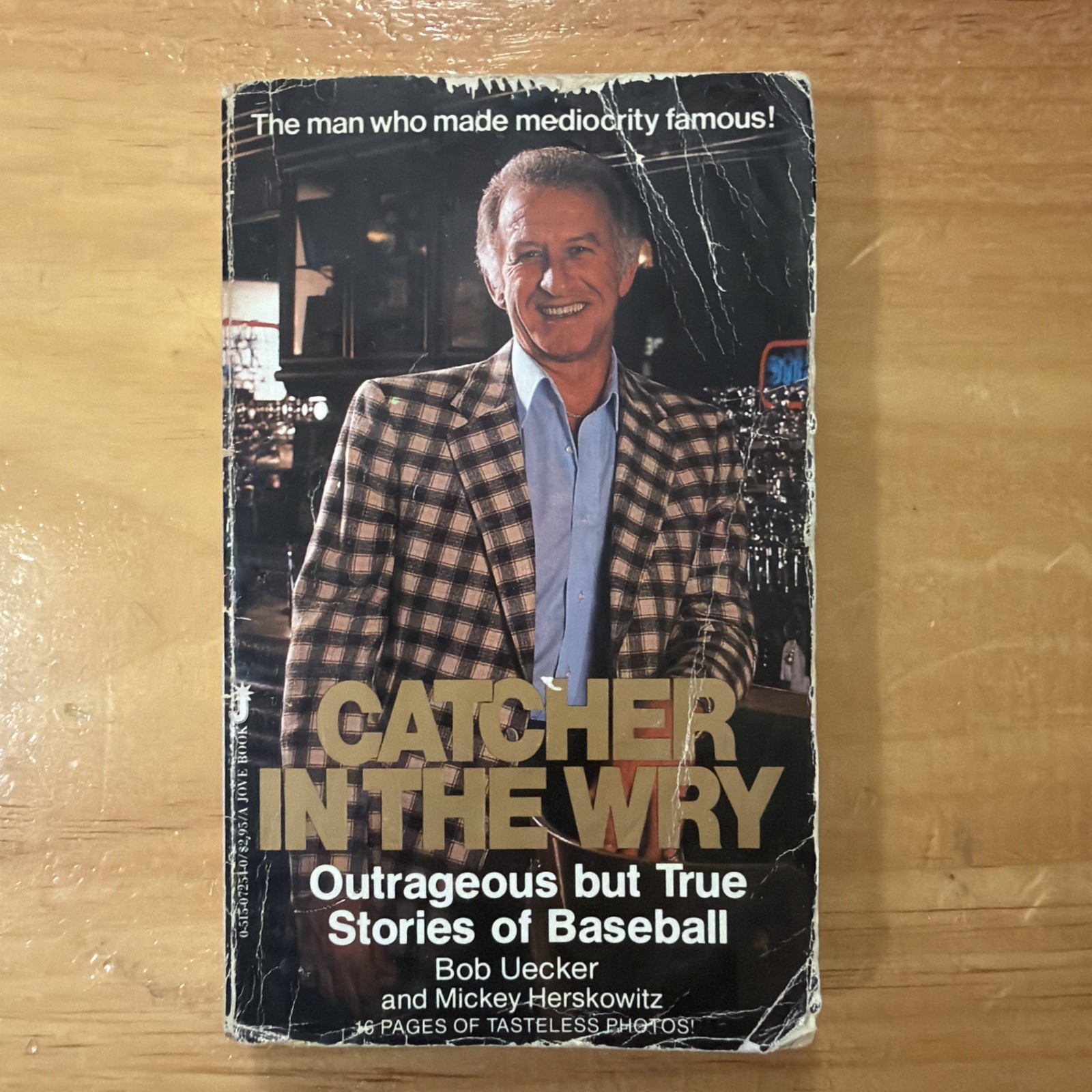 Catcher in the Wry by Bob Uecker & Mickey Herskowitz Paperback Mass Market