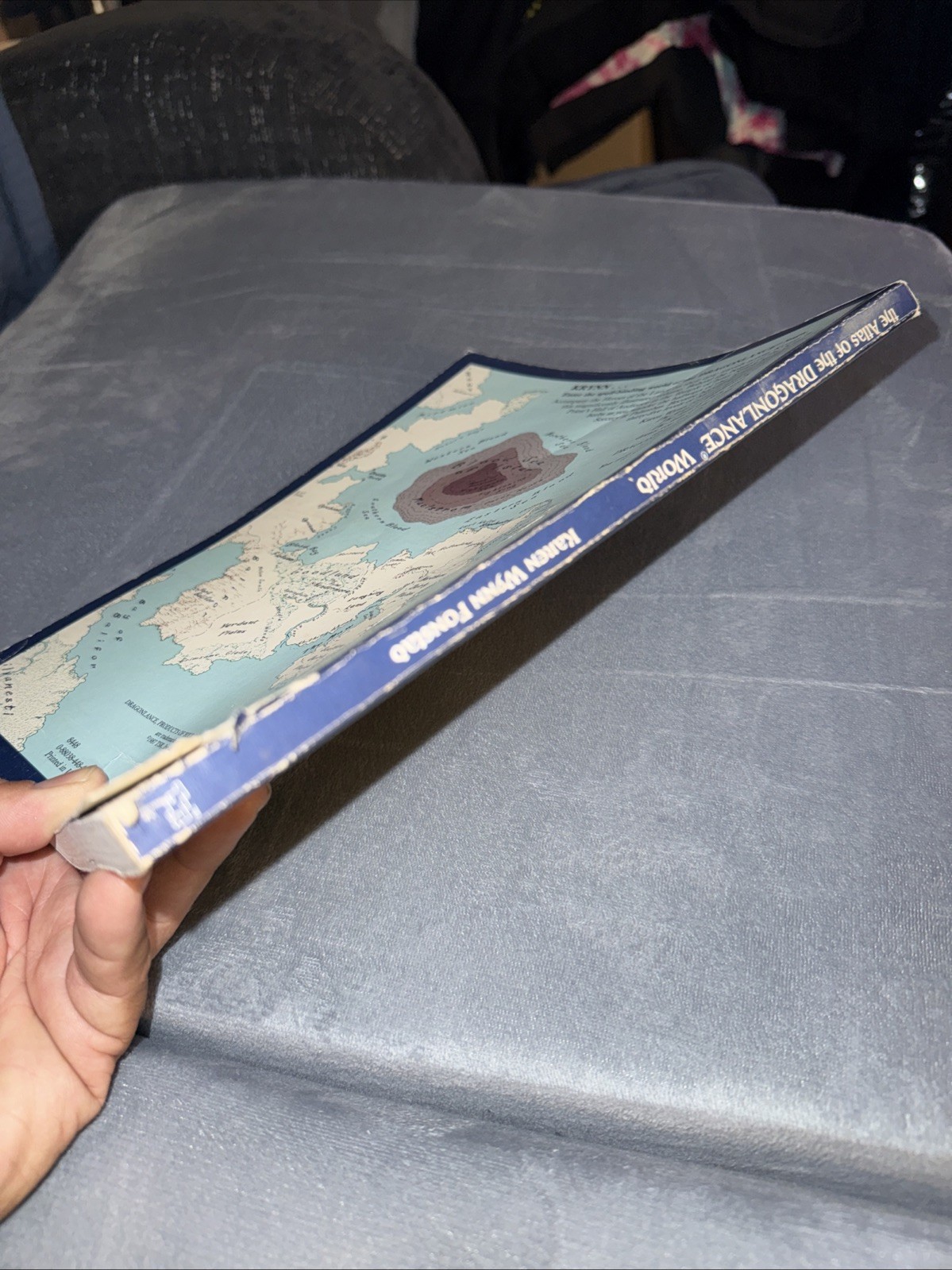 Atlas of the DRAGONLANCE World – TSR Karen Wynn Fonstad 1987 1st Printing 8448