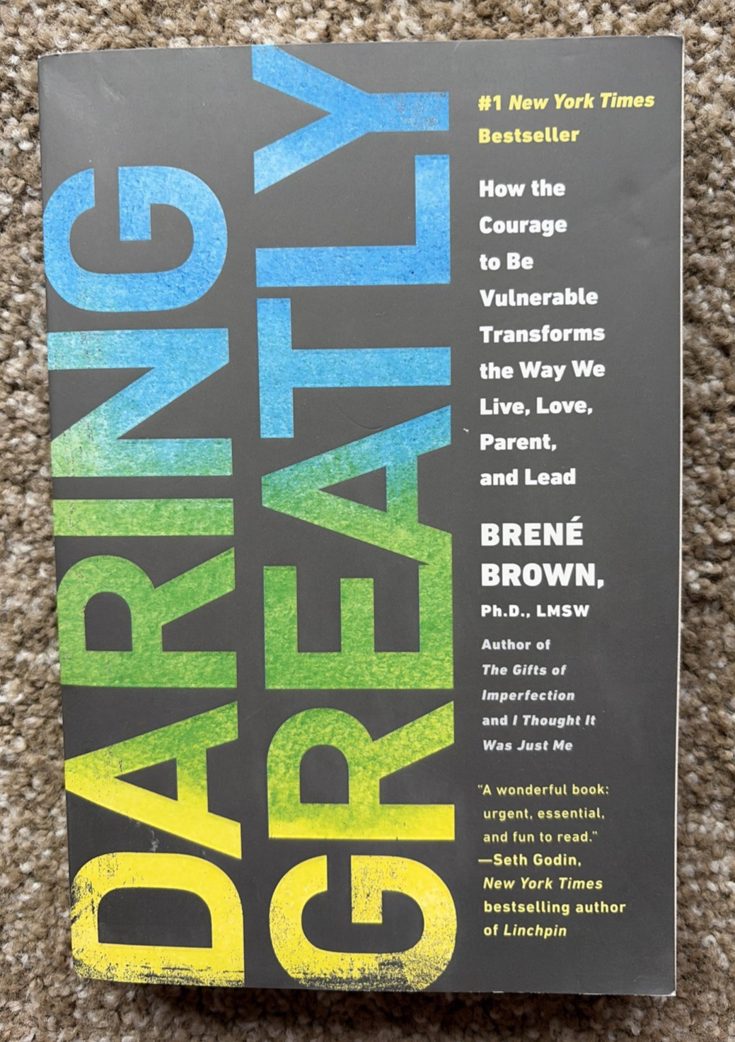 Lot of 4 Brene Brown (2 HC/DJ, 2 PB) books **VERY GOOD/LIKE NEW**