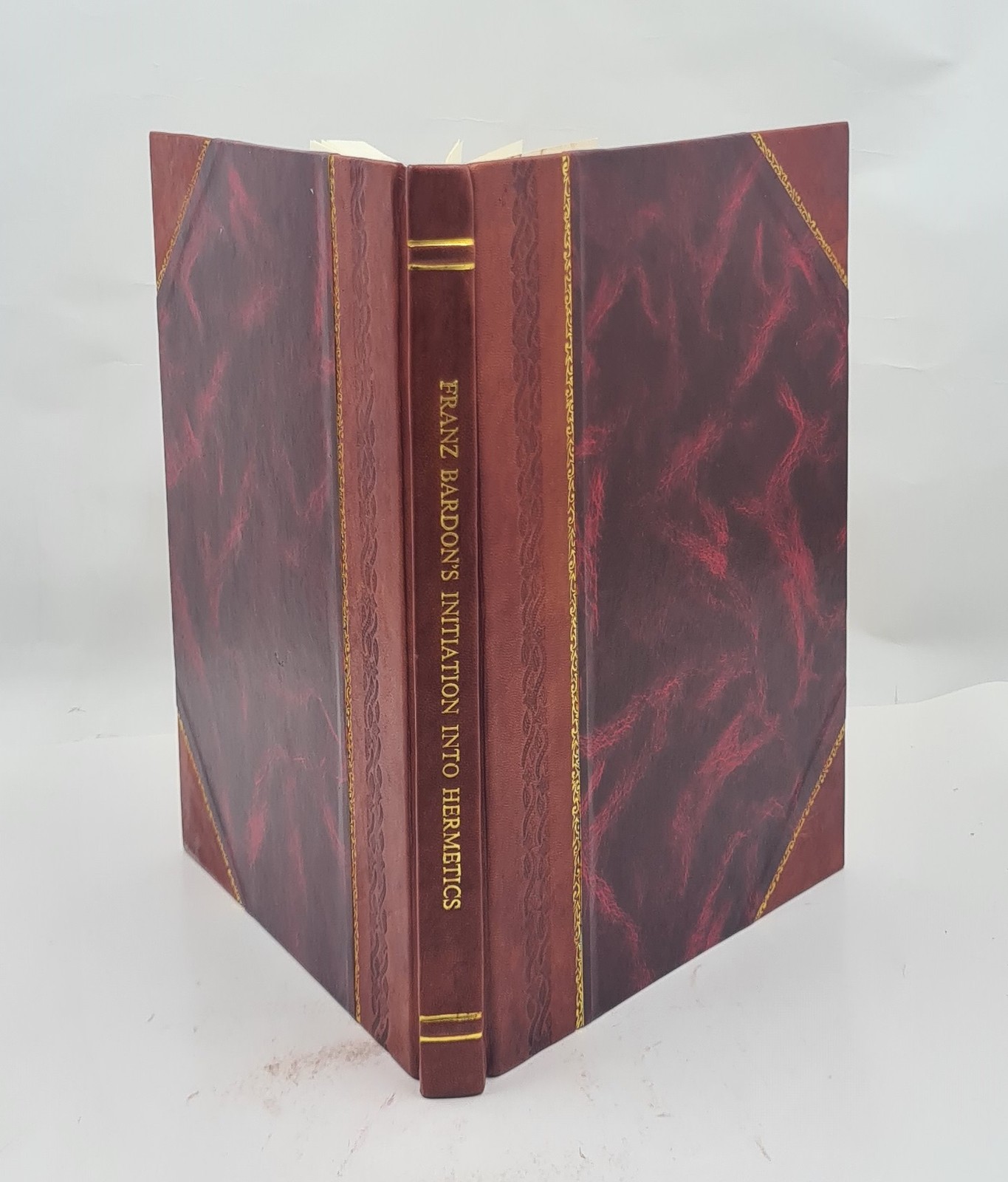 Franz Bardons Initiation Into Hermetics Sacred Magick Edition [Leather Bound]