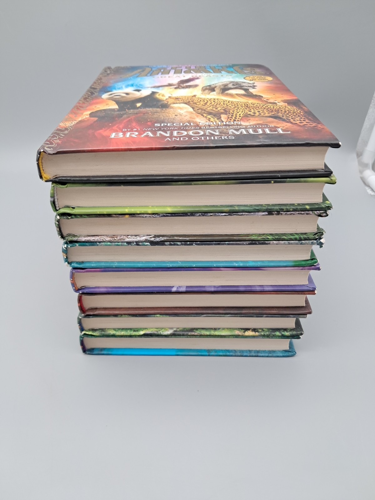 Lot of 8 Hardcover SPIRIT ANIMALS BOOKS Scholastic Series #1-7 in order plus