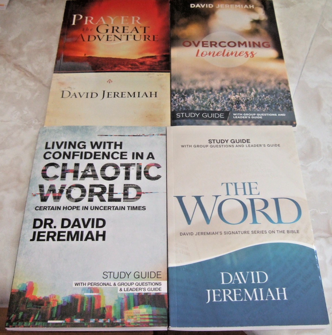 DR. DAVID JEREMIAH CHRISTIAN STUDY GUIDES LOT OF 19 NO DUPLICATES VGC #2