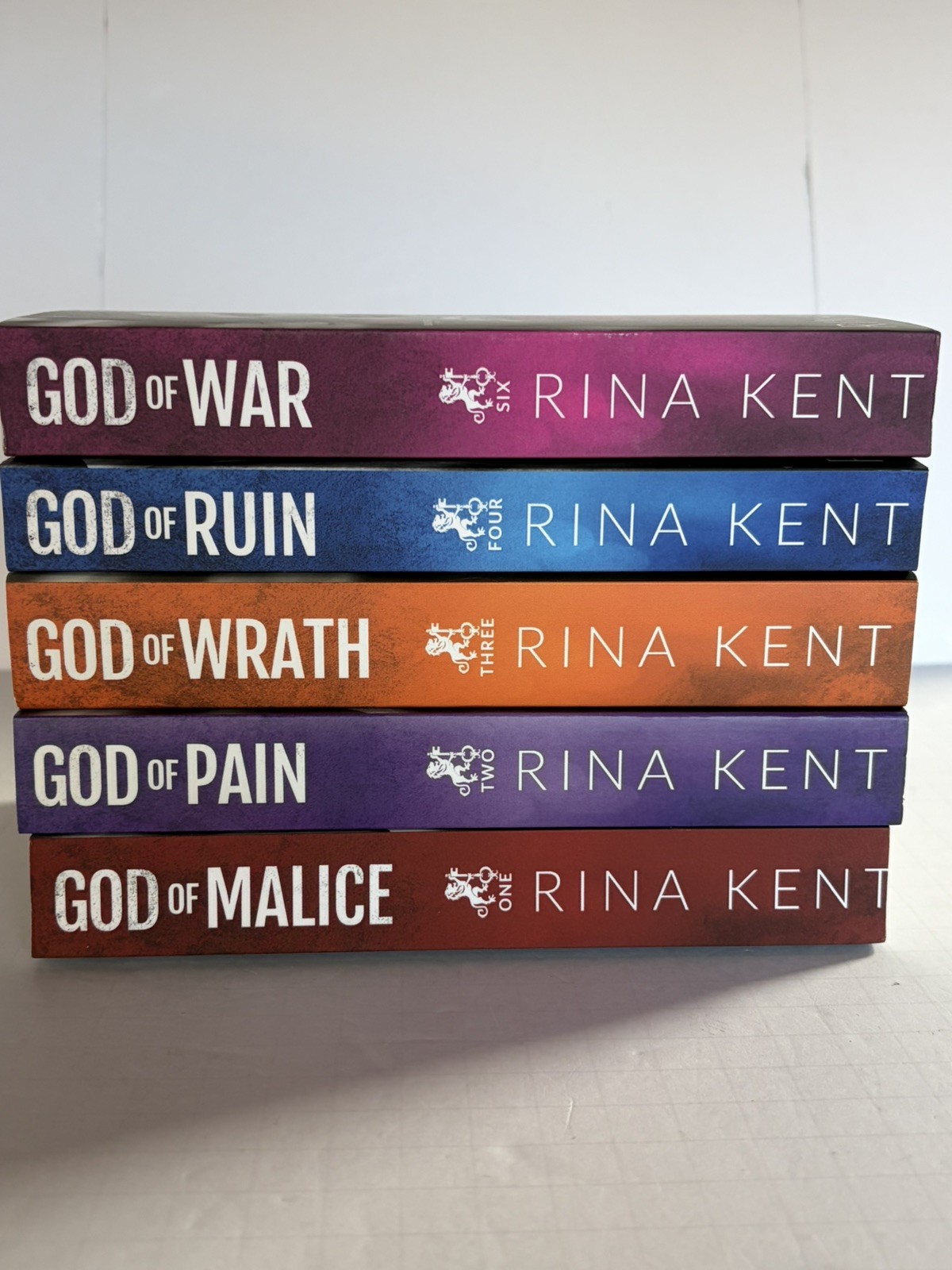 Legacy of Gods Trade PBKs (First Ed/OG Models) #1..#2..#3..#4..#6 Rina Kent/OOP