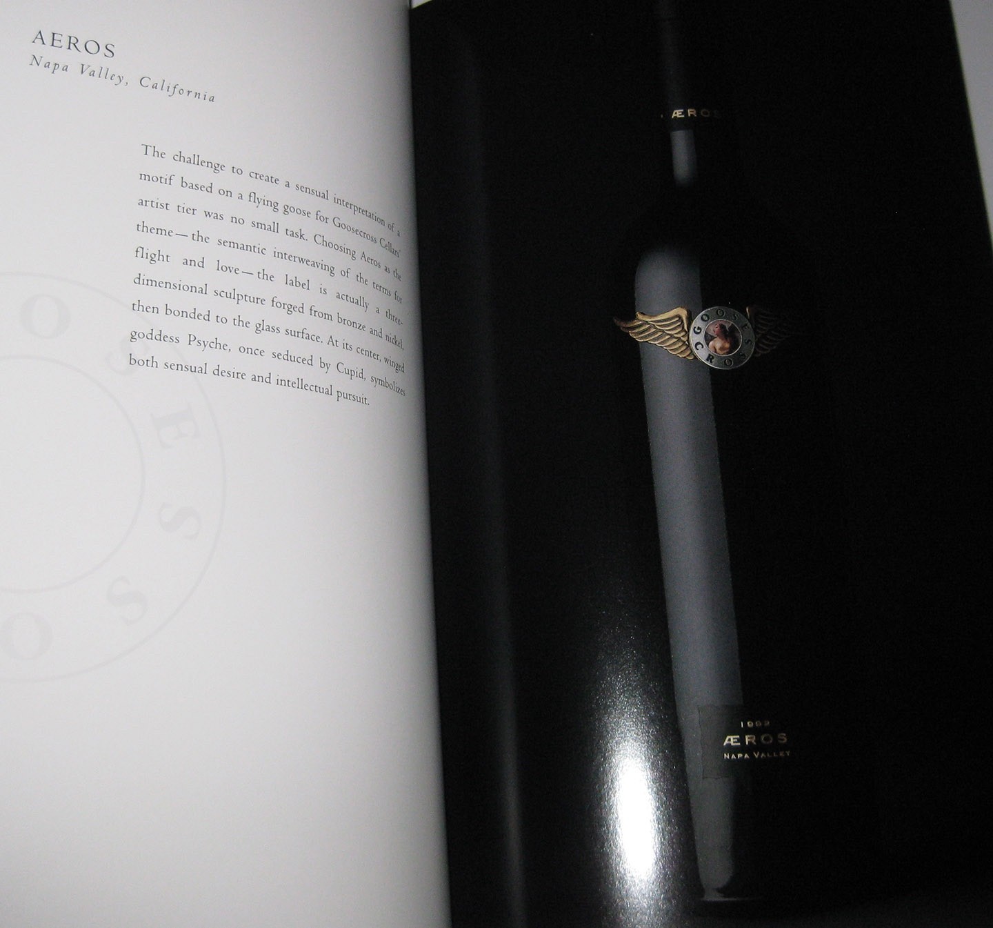 Icon Art of the Wine Label, 8.5 in. X 13.25 in., Signed, mint condition, ribbon