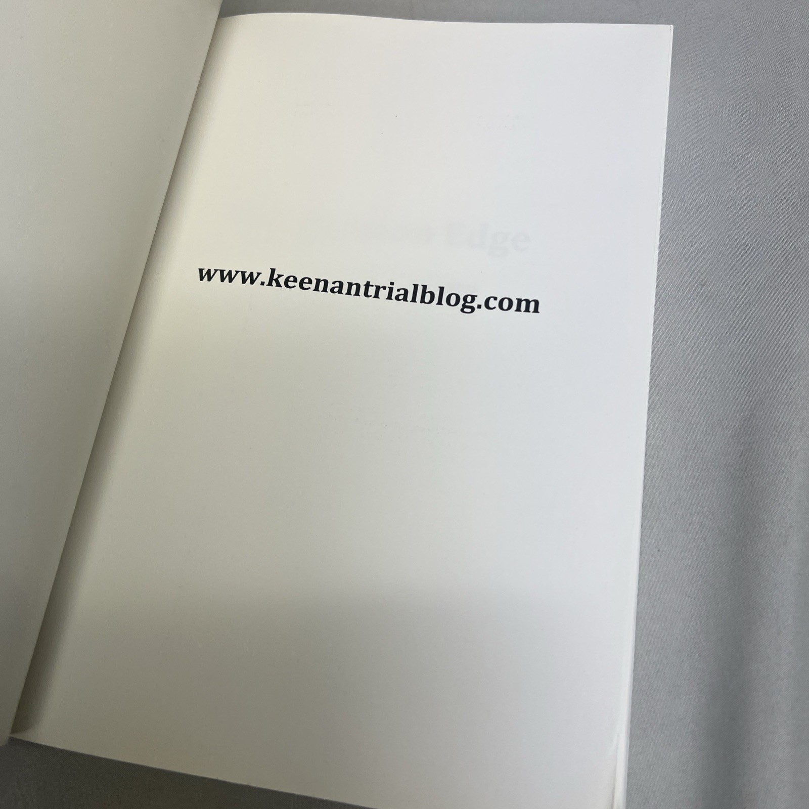 The Keenan Edge Theory Book