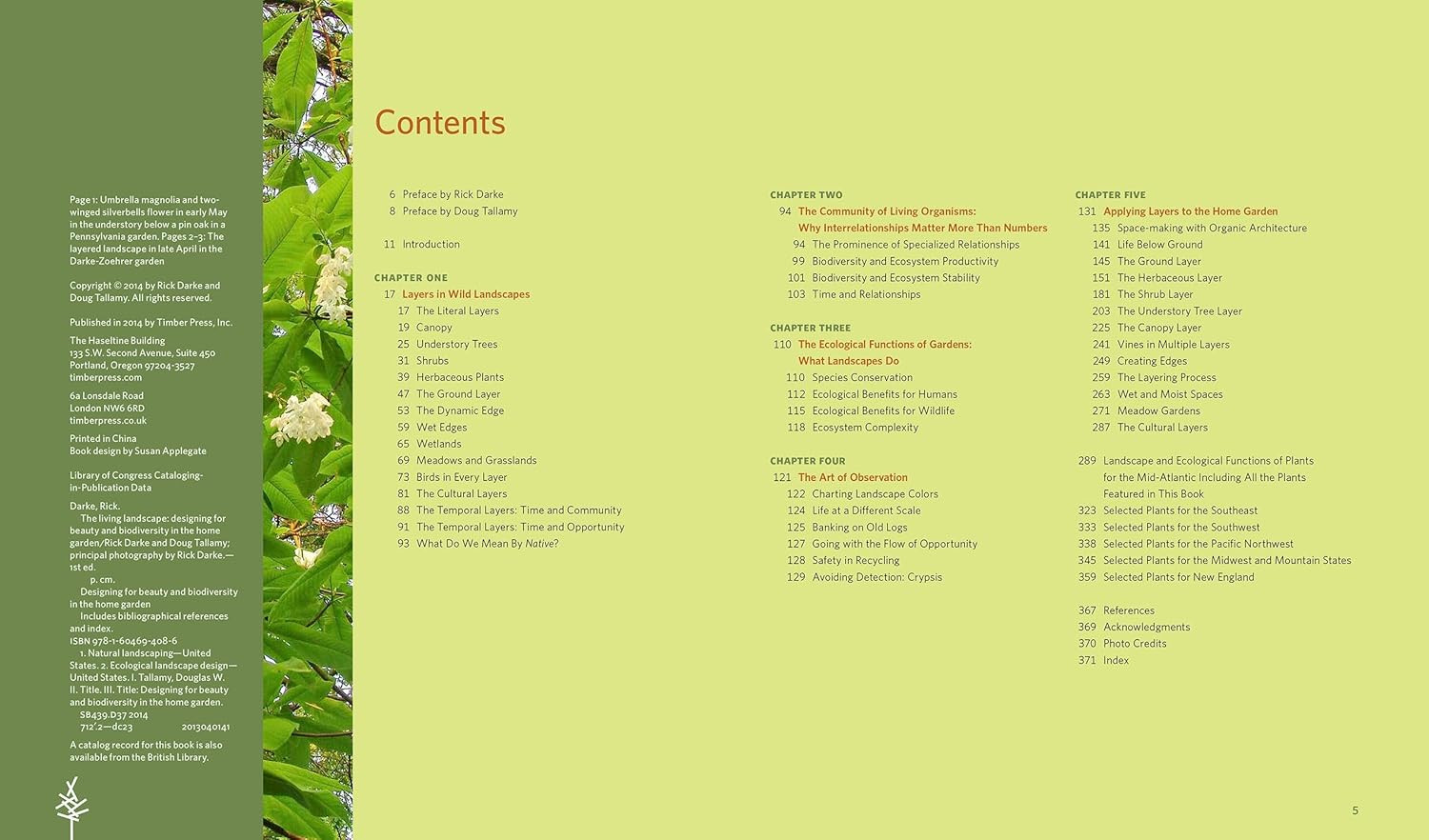 The Living Landscape: Designing for Beauty and Biodiversity in the Home Garden