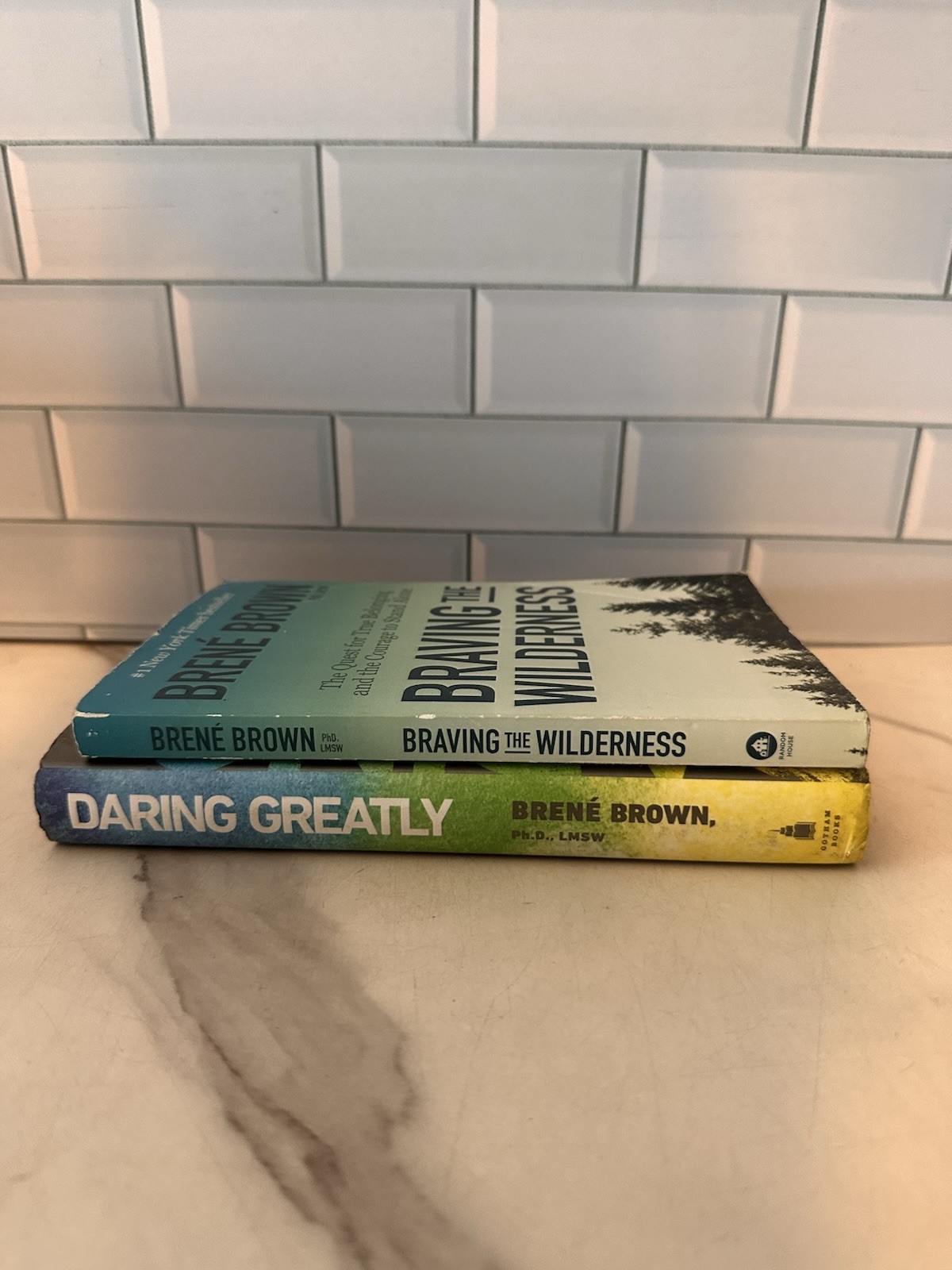 Lot of 2 Brene Brown PHD Books