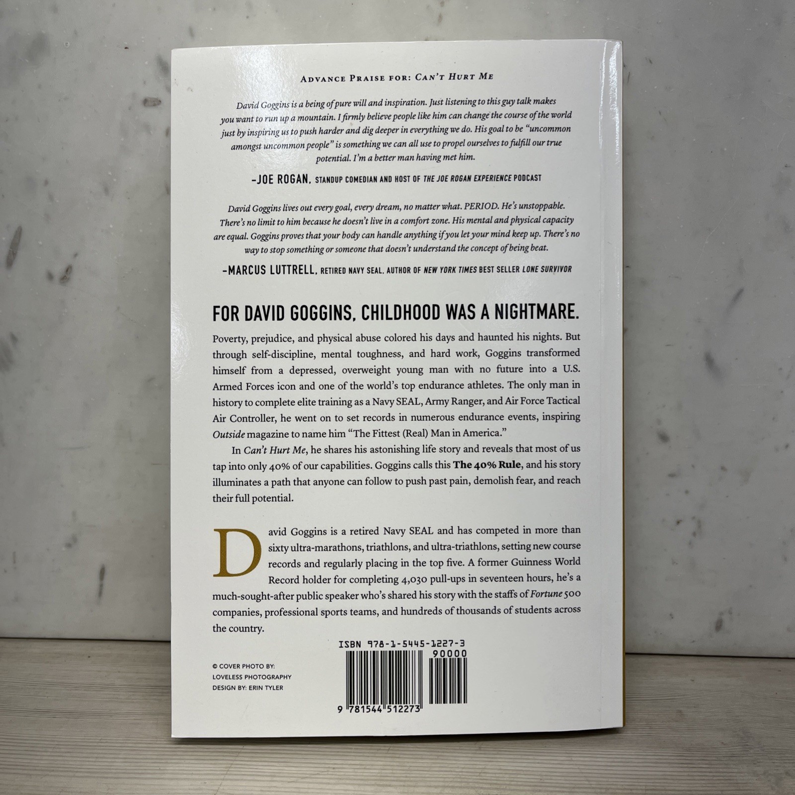 Can’t Hurt Me : Master Your Mind and Defy the Odds by David Goggins