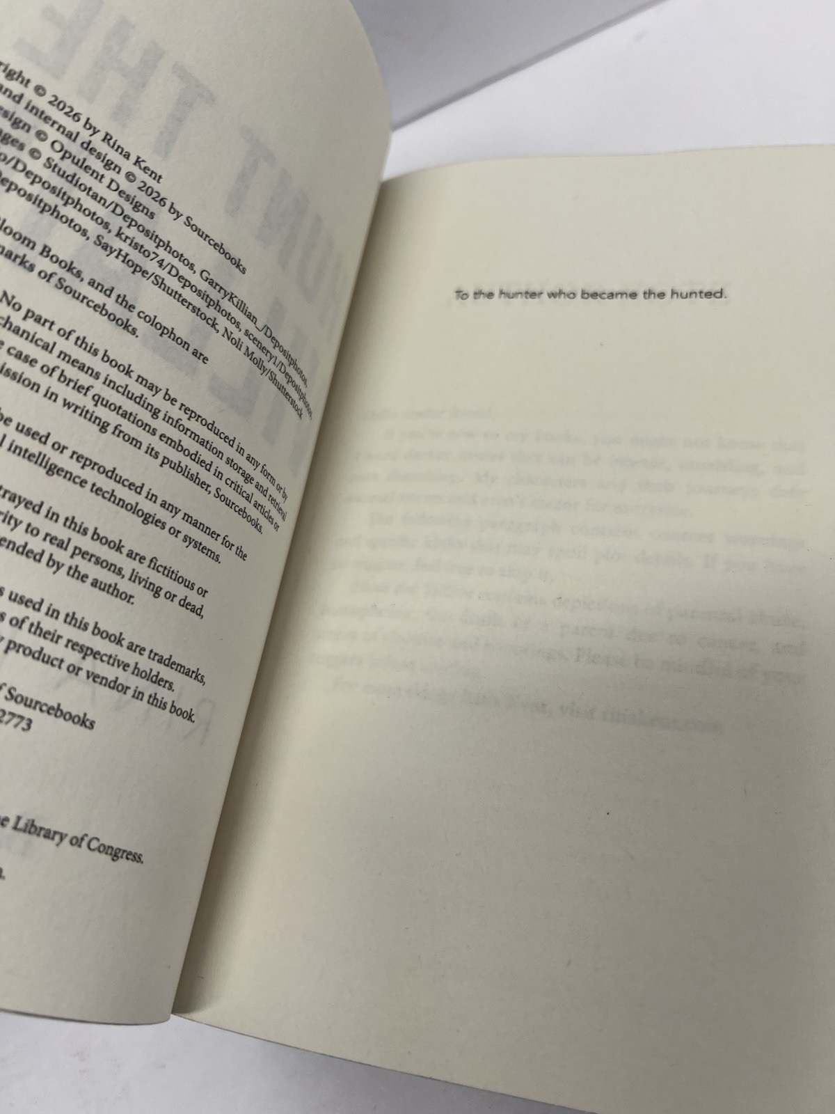 Hunt the Villain (Walmart Exclusive Edition) By Rina Kent Printed Pages