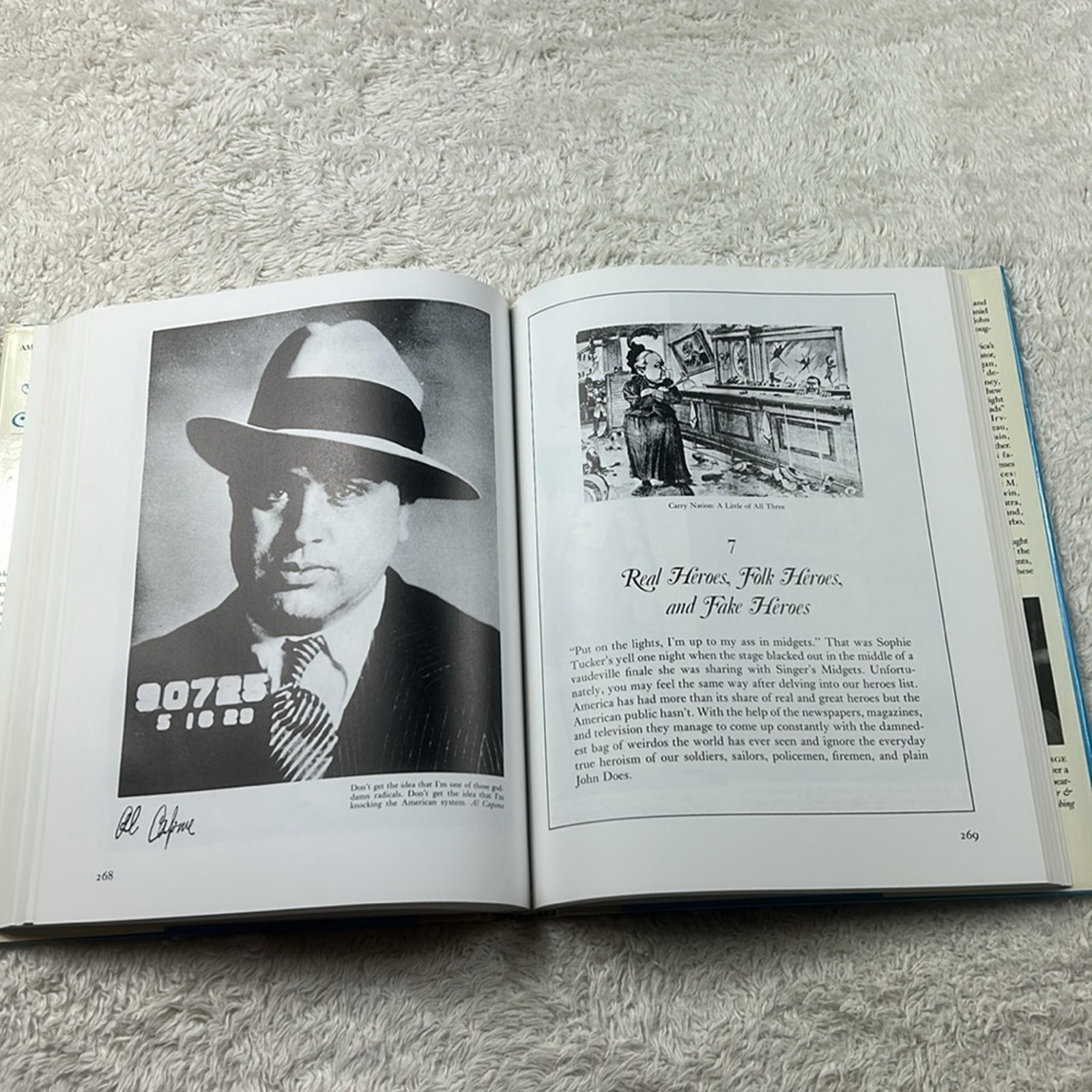 The Great American Scrapbook 1985 and American Patriot’s Almanac 2008 HC Good