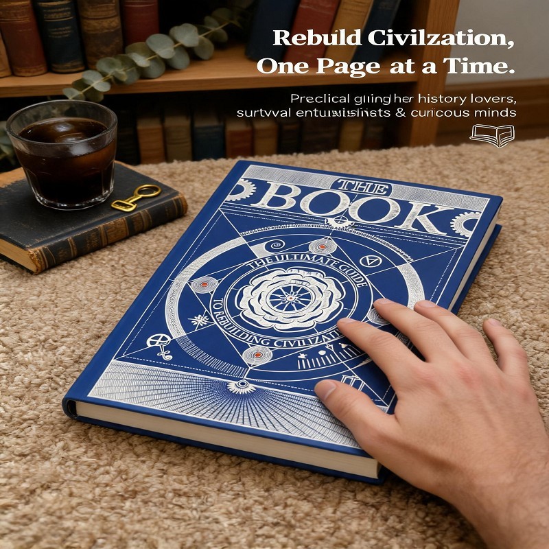The Book The Ultimate Guide to Rebuilding a Civilization New English Book Gifts