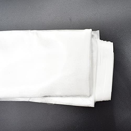 Fiberglass Cloth Mat 1.5oz 106x50in White Woven Mesh for Resin Repair Boat Auto
