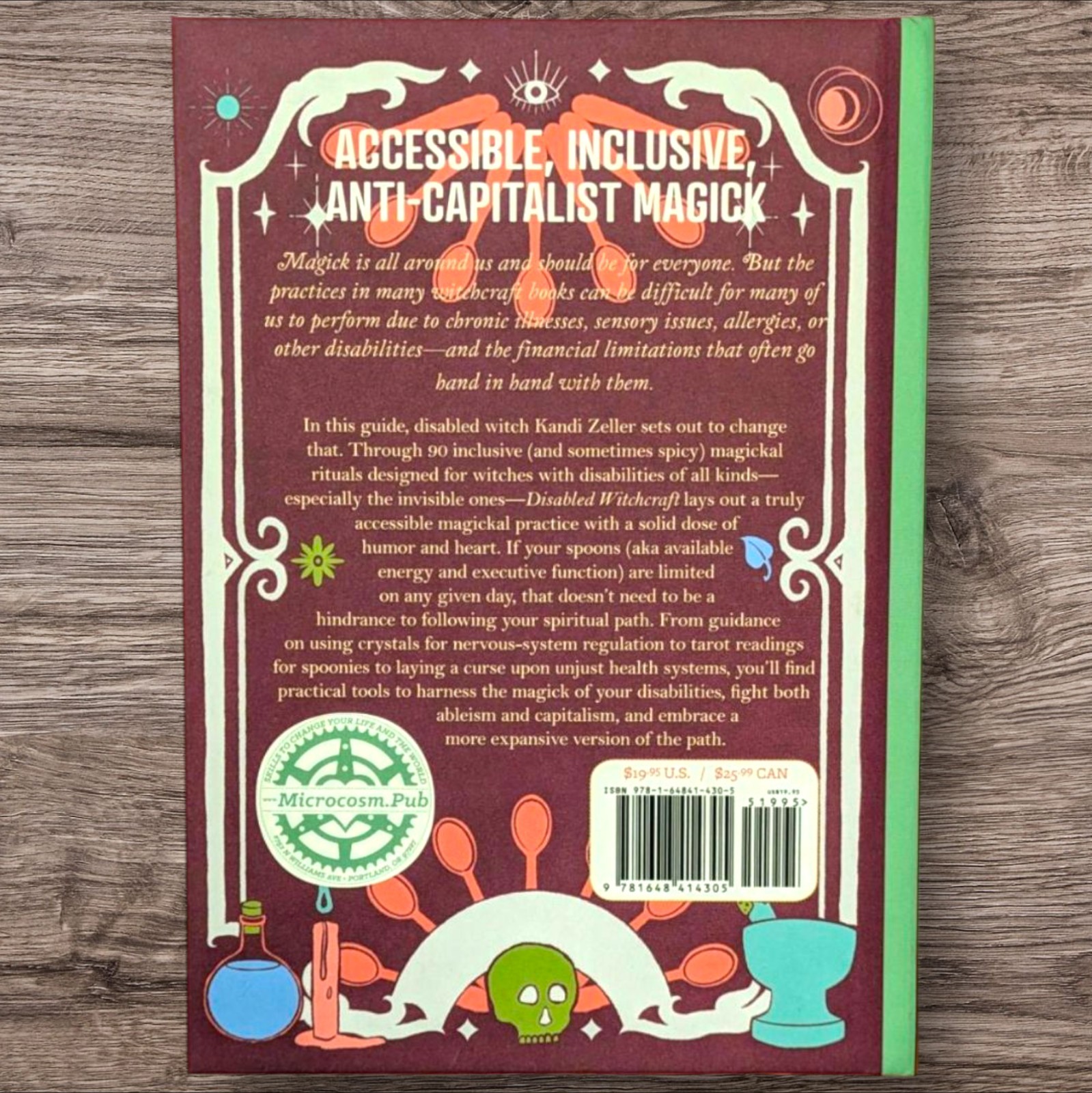 SALE!! Disabled Witchcraft: 90 Rituals for Limited-Spoon Practitioners