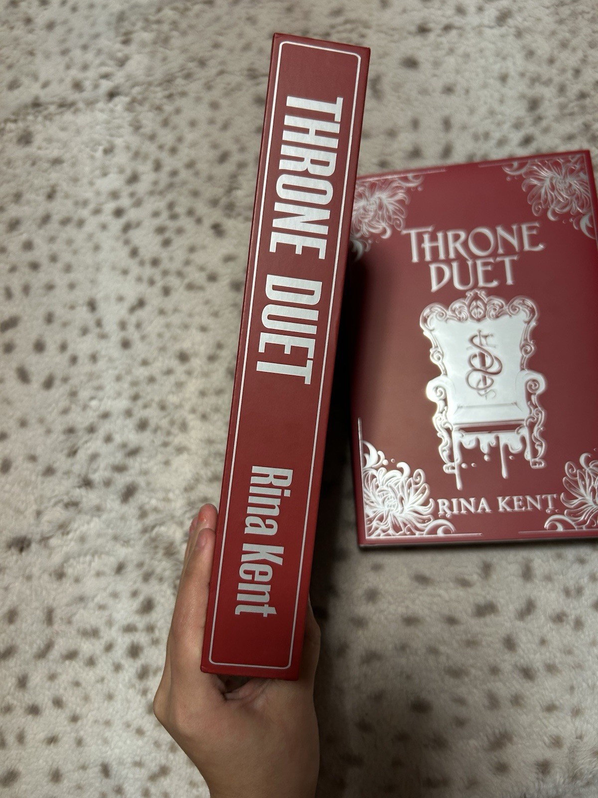 Books For Days Throne Duet by Rina Kent W/overlays