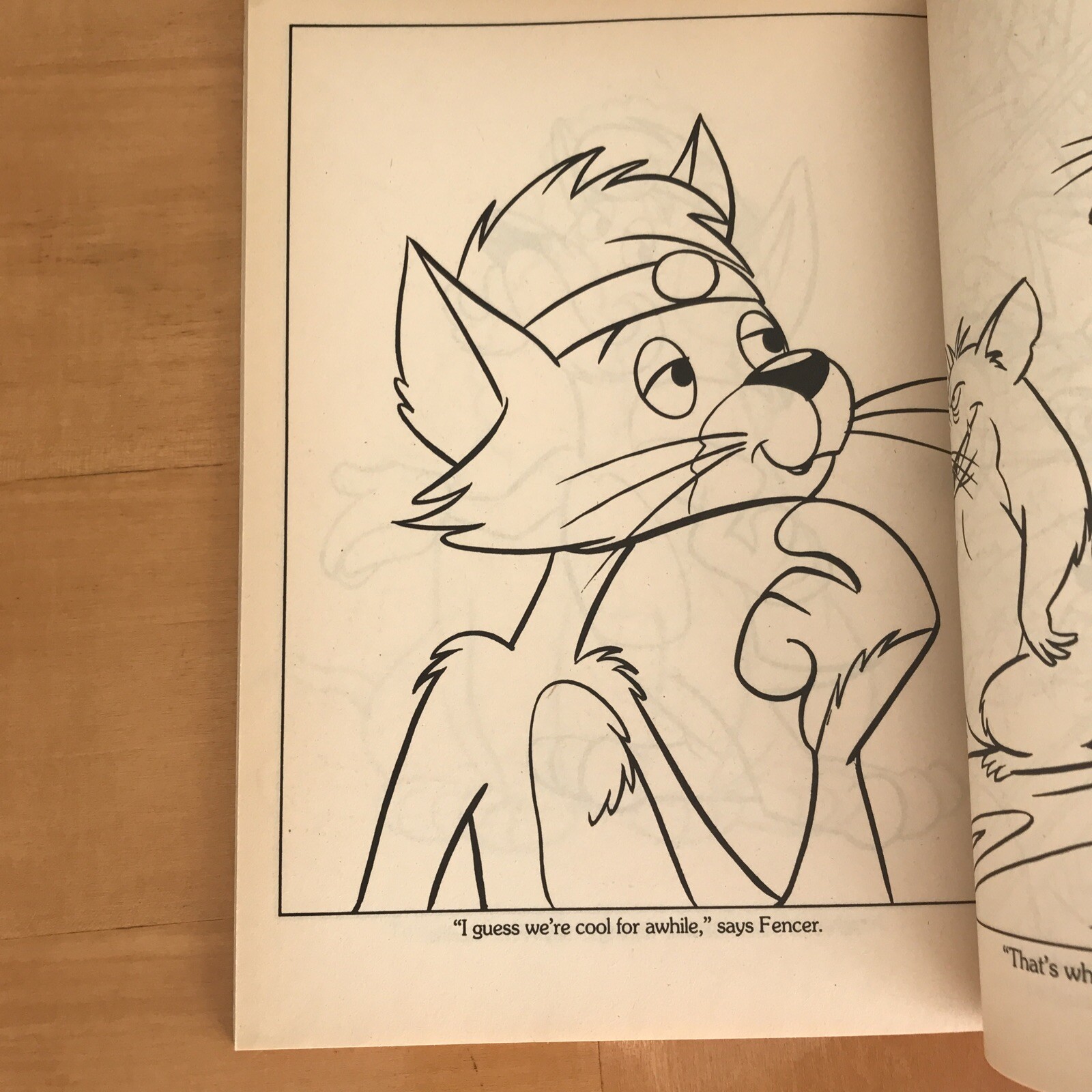 Foofur coloring book. 128 Pages. 1987. Vintage. Rare. Marvel Books.