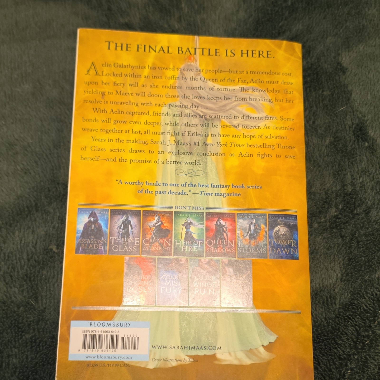 Throne of Glass Original Cover Paperback Sarah J. Maas