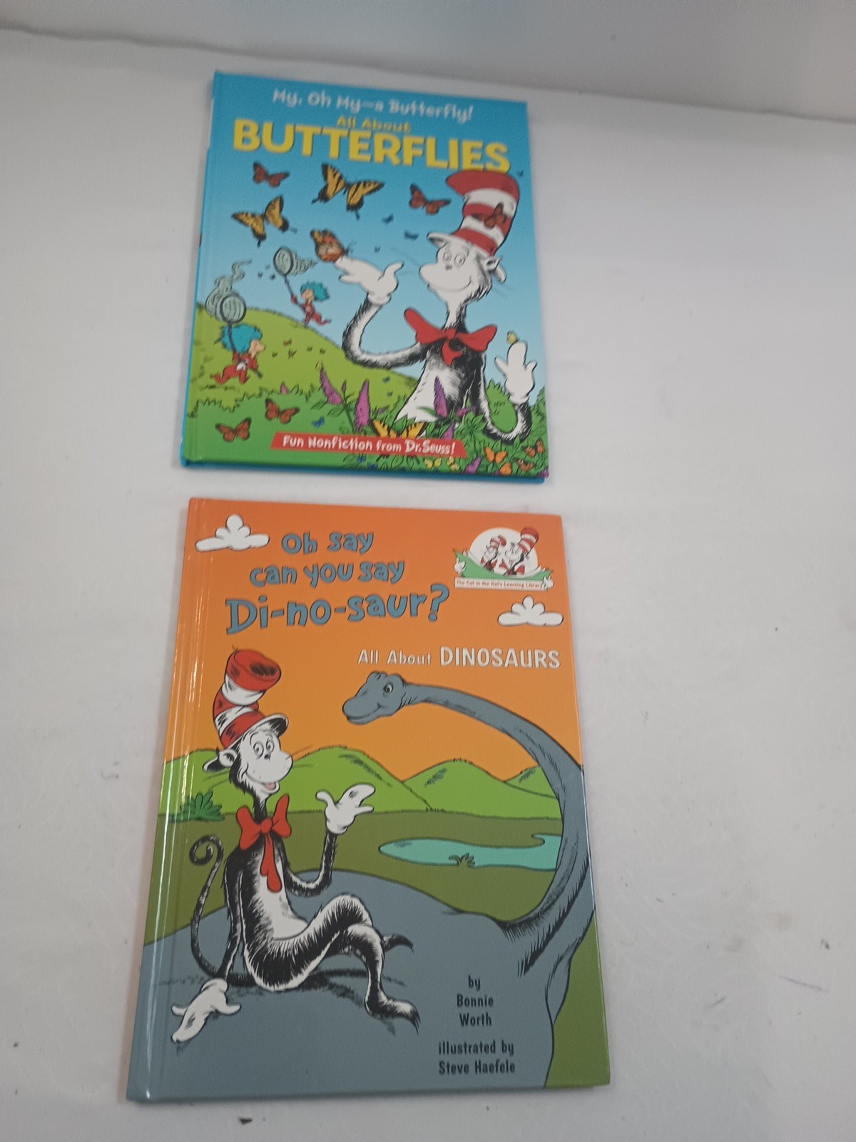 Dr. Seuss Books Hardcover Lot of 15 Beginner I Can Read Books &5 Dr Seuss Movies