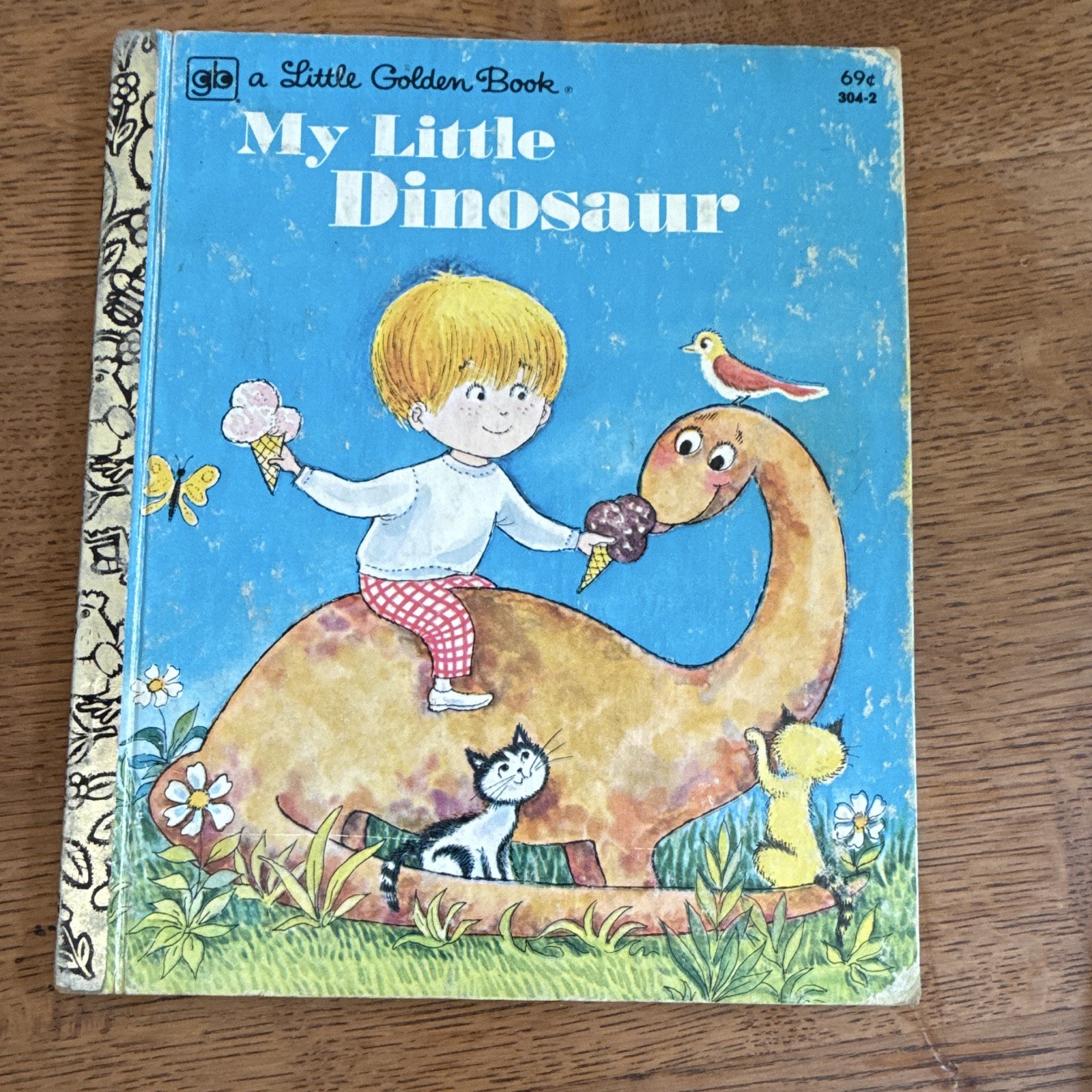 Little Golden Books Hardcover Lot 6 1970/80s Ages 4-8 Animal Stories