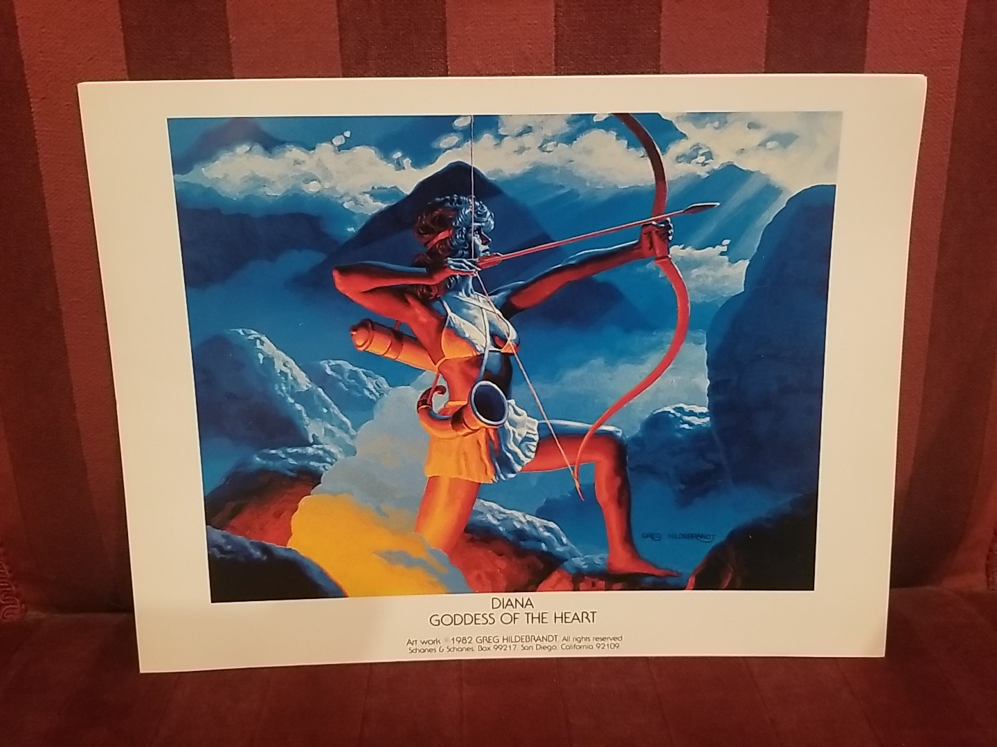 Greg Hildebrandt – Gods & Goddesses Signed/Numbered 838/2000 1982 6 Plates