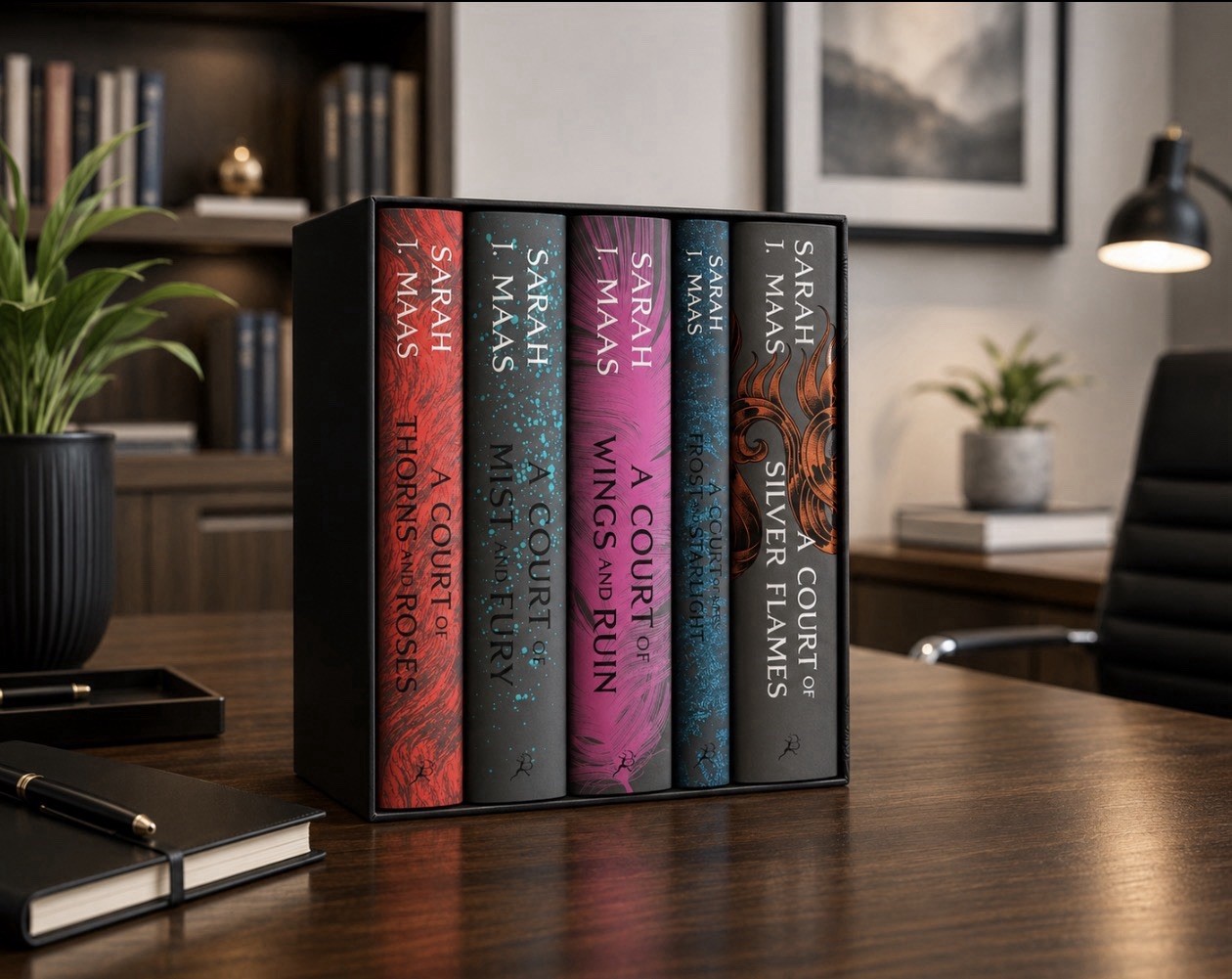Court of Thorns and Roses Hardcover 5 Books Set by Sarah J. Maas (New)