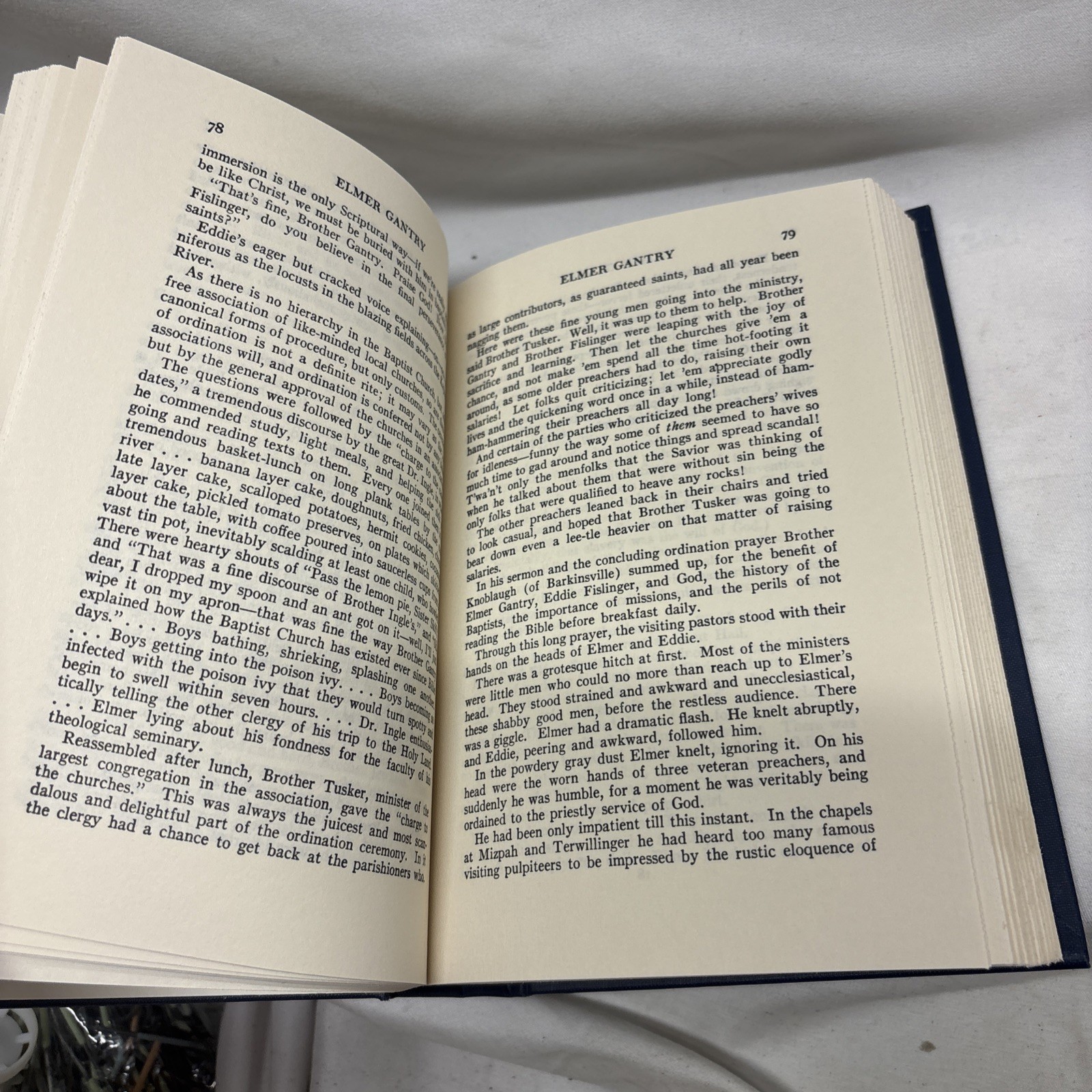 Vintage 1927 Elmer Gantry by Sinclair Lewis Hardcover 1st Edition W/ DJ Rare