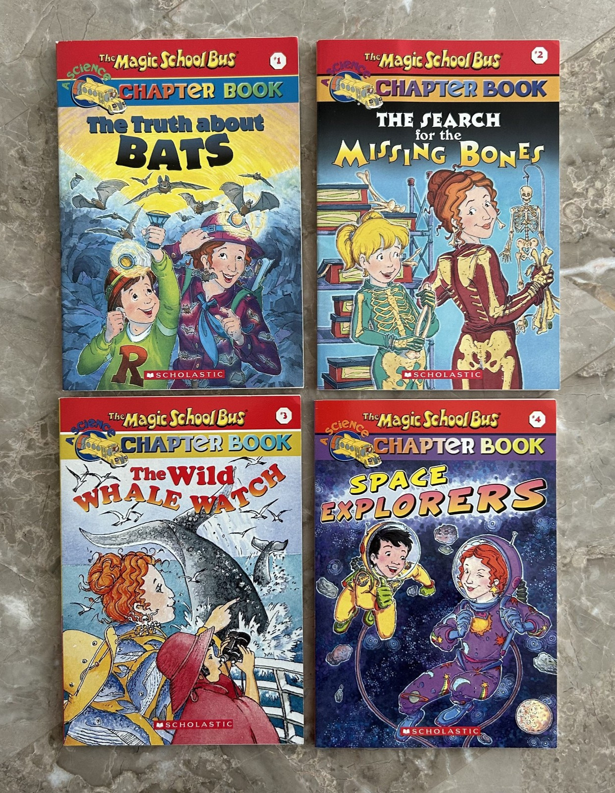 The Magic School Bus Chapter Books Boxed Set 1 2 3 4 5 6 7 8 Scholastic