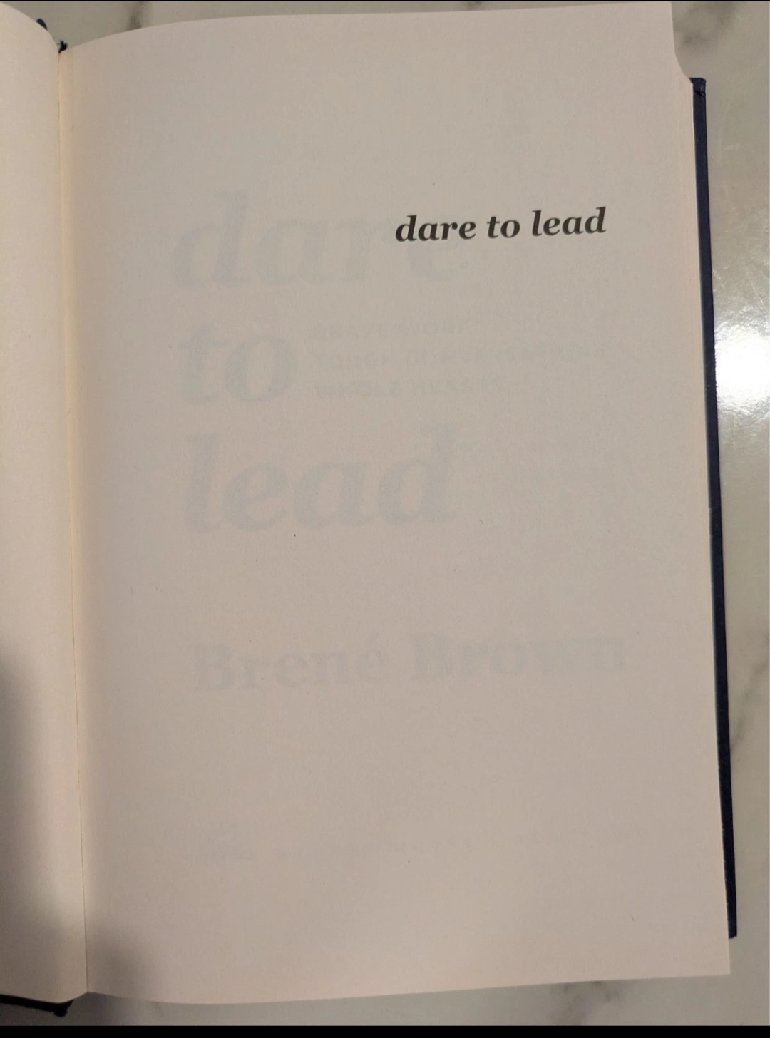 Dare To Lead Brene Brown