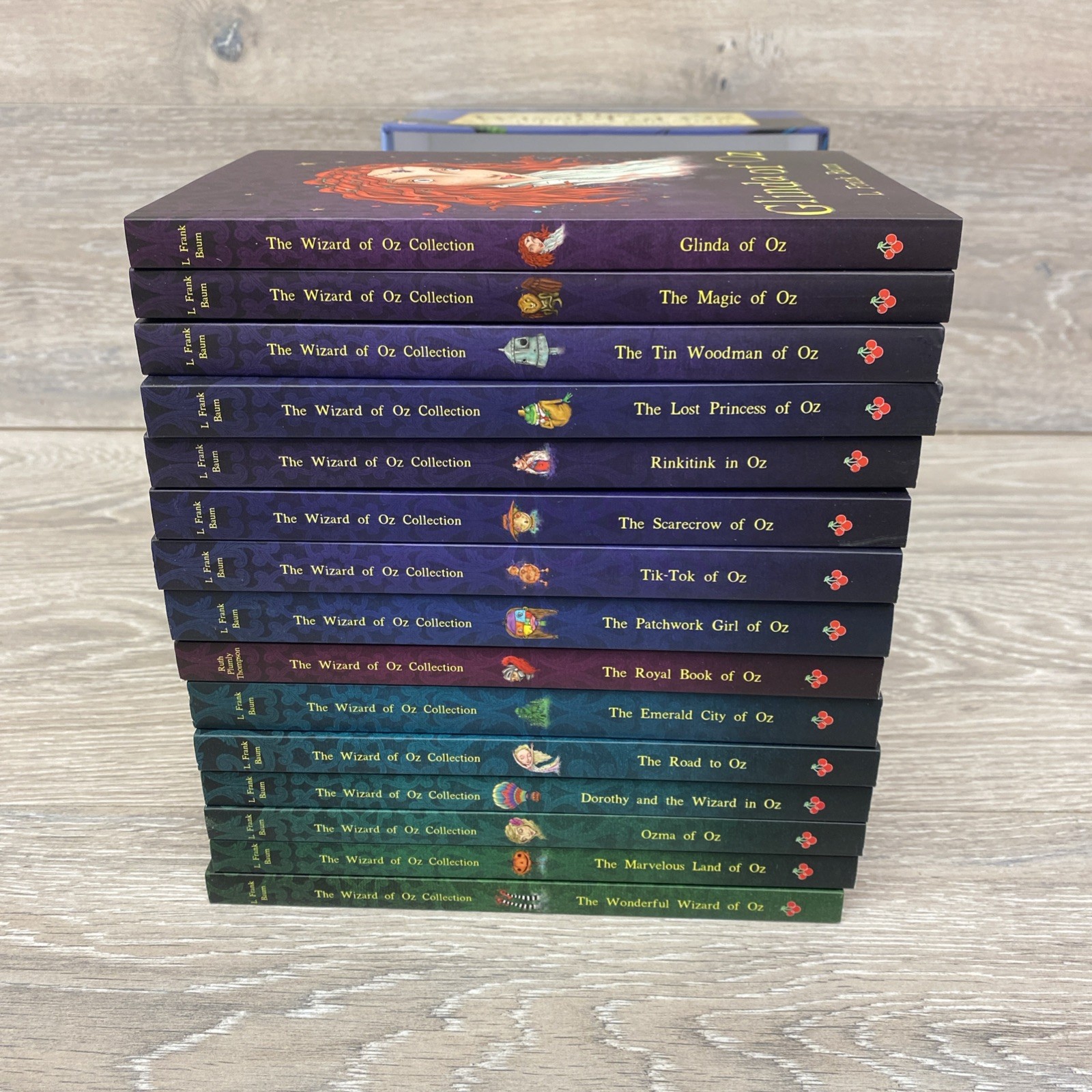 The Wizard of Oz Complete Collection L Frank Baum Box Set 15 Books