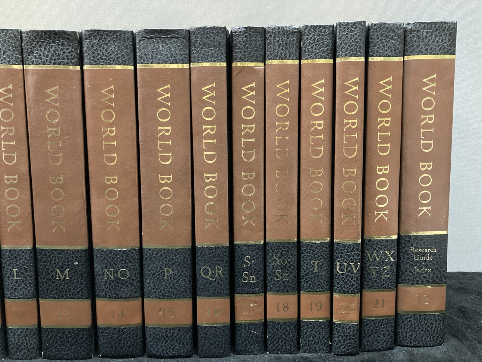 The World Book Encyclopedia 1979 Set of 22 Vintage Hard Cover