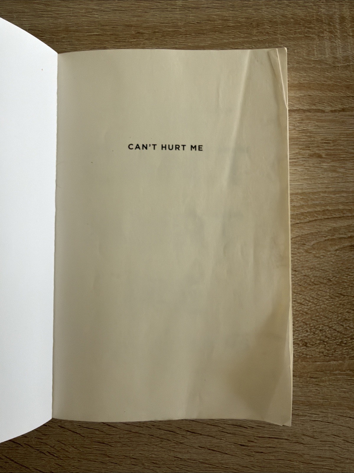 Can’t Hurt Me Book by David Goggins Cant Master Your Mind Defy 9781544512273