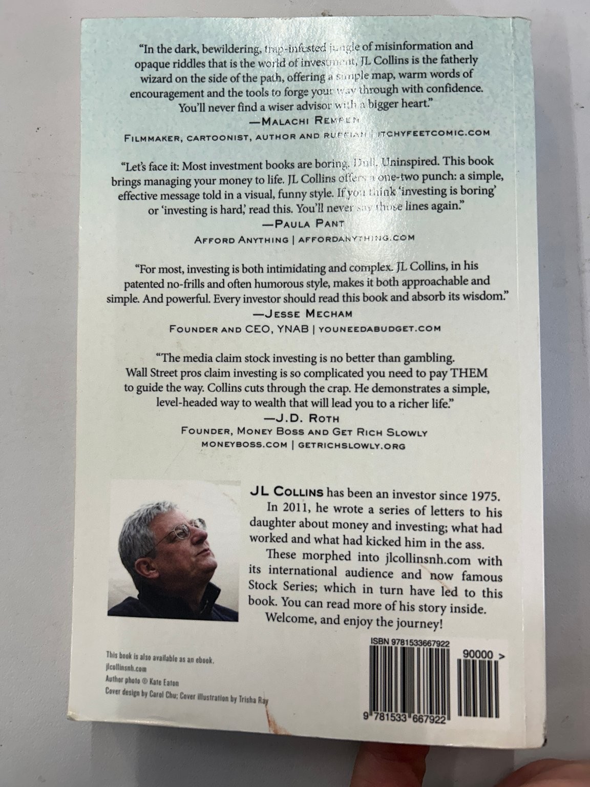 The Simple Path to Wealth JL Collins 2016 First Edition Finance Guide
