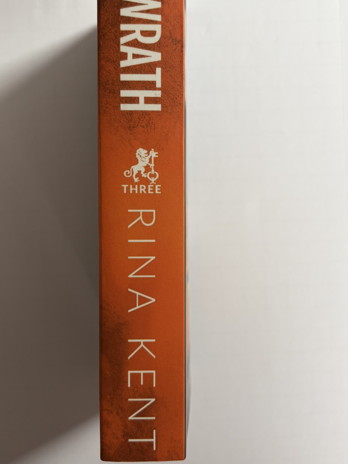God of Wrath (Legacy of Gods Book #3) by Rina Kent .. 2022 1st Ed TRD PBK .. OOP