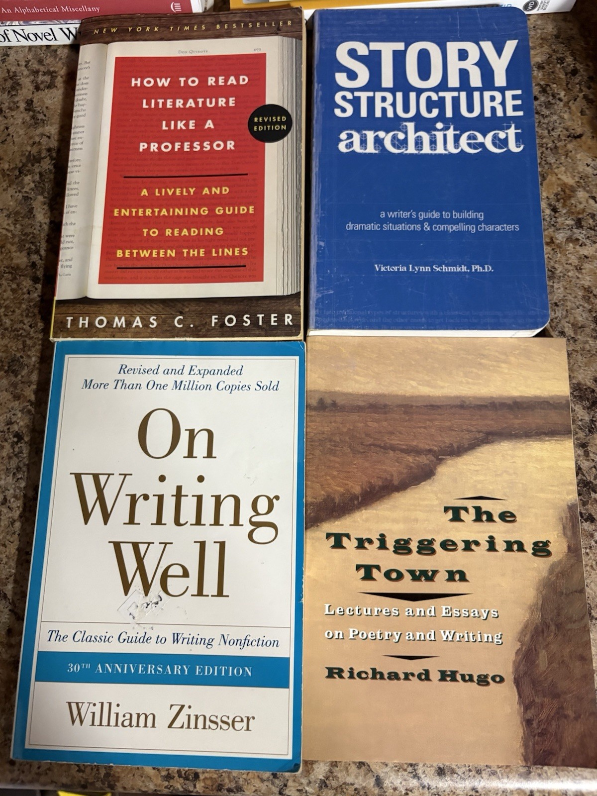 28 Book Lot Nonfiction Writers Journey Creativity Hugo Hall Foster Writing