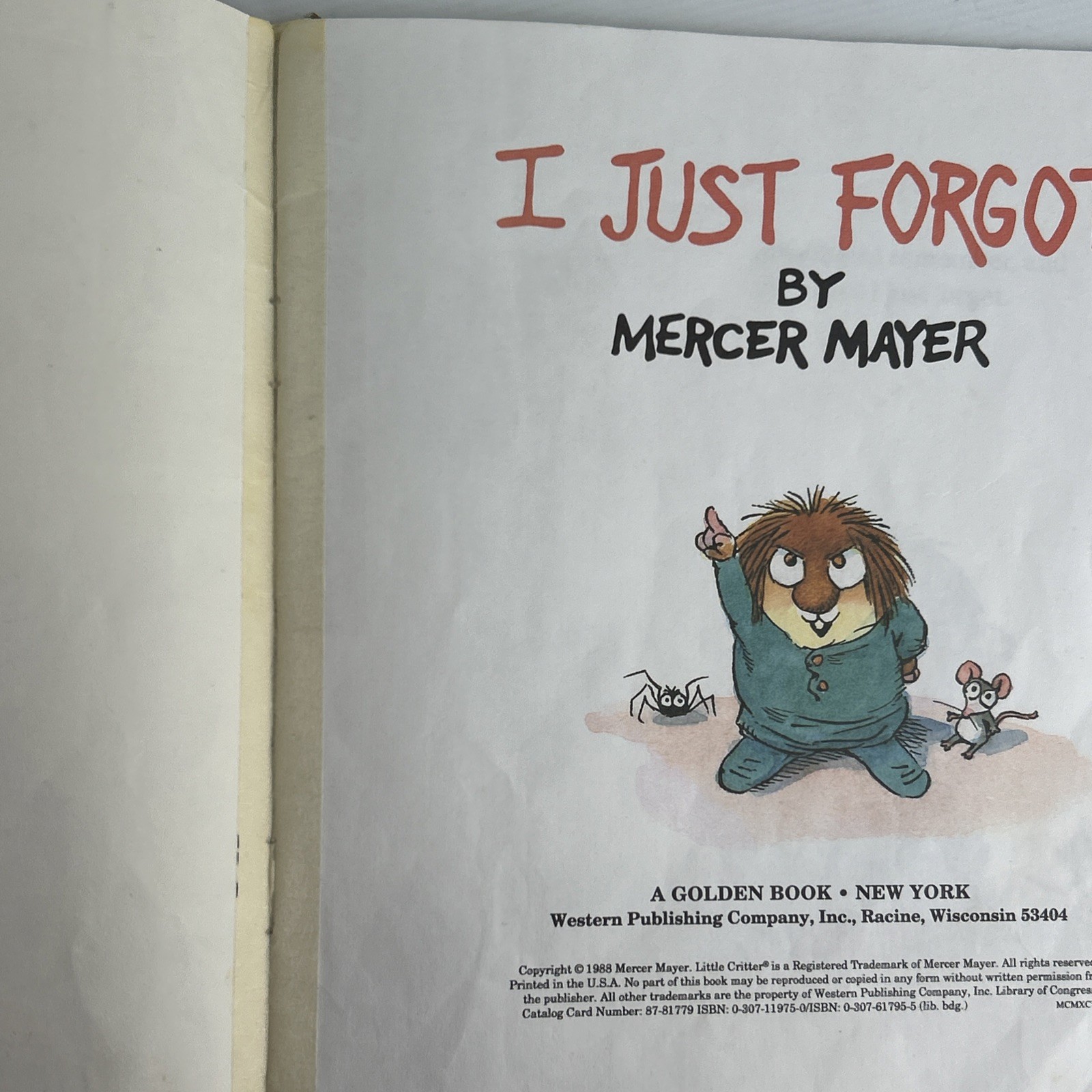 Vintage Little Critter Children’s Books by Mercer Mayer Lot Of 7, 70’s-2000’s.
