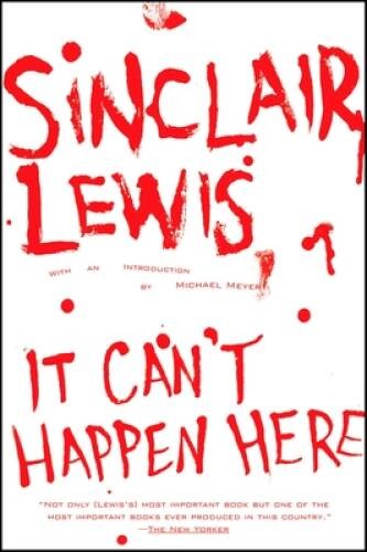 It Can’t Happen Here – Paperback By Lewis, Sinclair – ACCEPTABLE