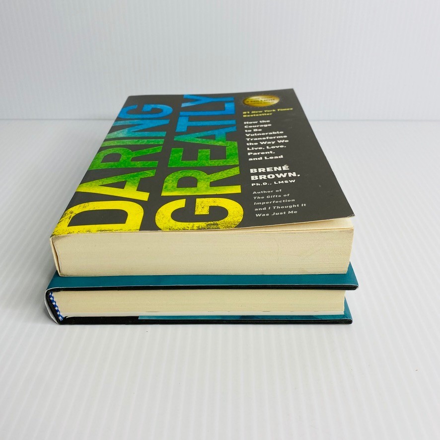 Brene Brown – Lot of 2 – Daring Greatly & Gifts of Imperfection HB/TPB