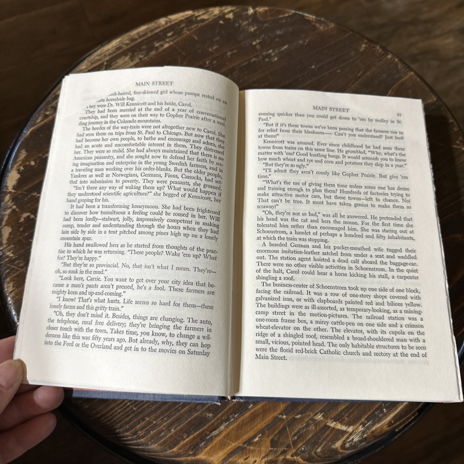 Main Street by Sinclair Lewis, HC, 1948