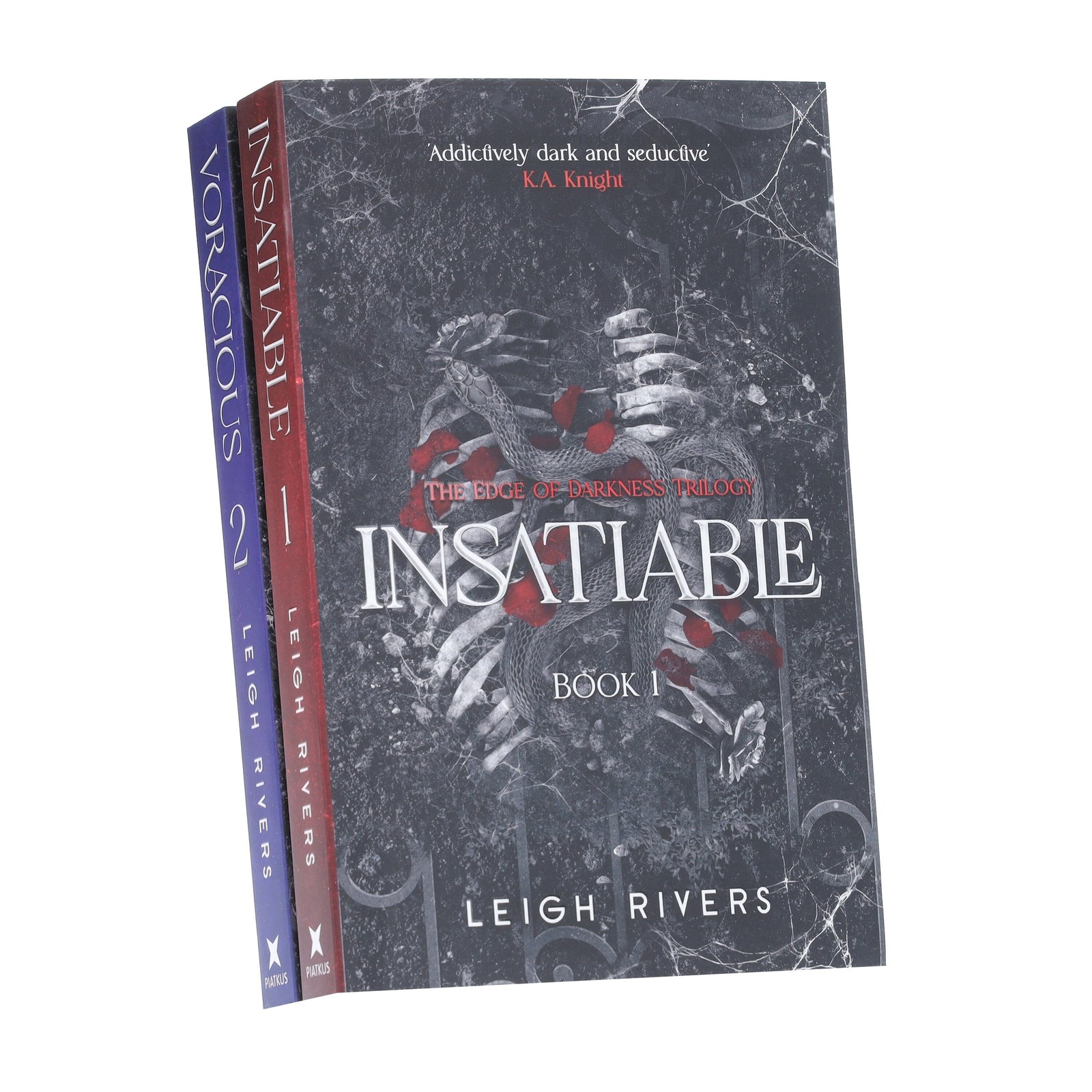 The Edge of Darkness Trilogy (Book 1&2) by Leigh Rivers 2 Books Set – Fic – PB