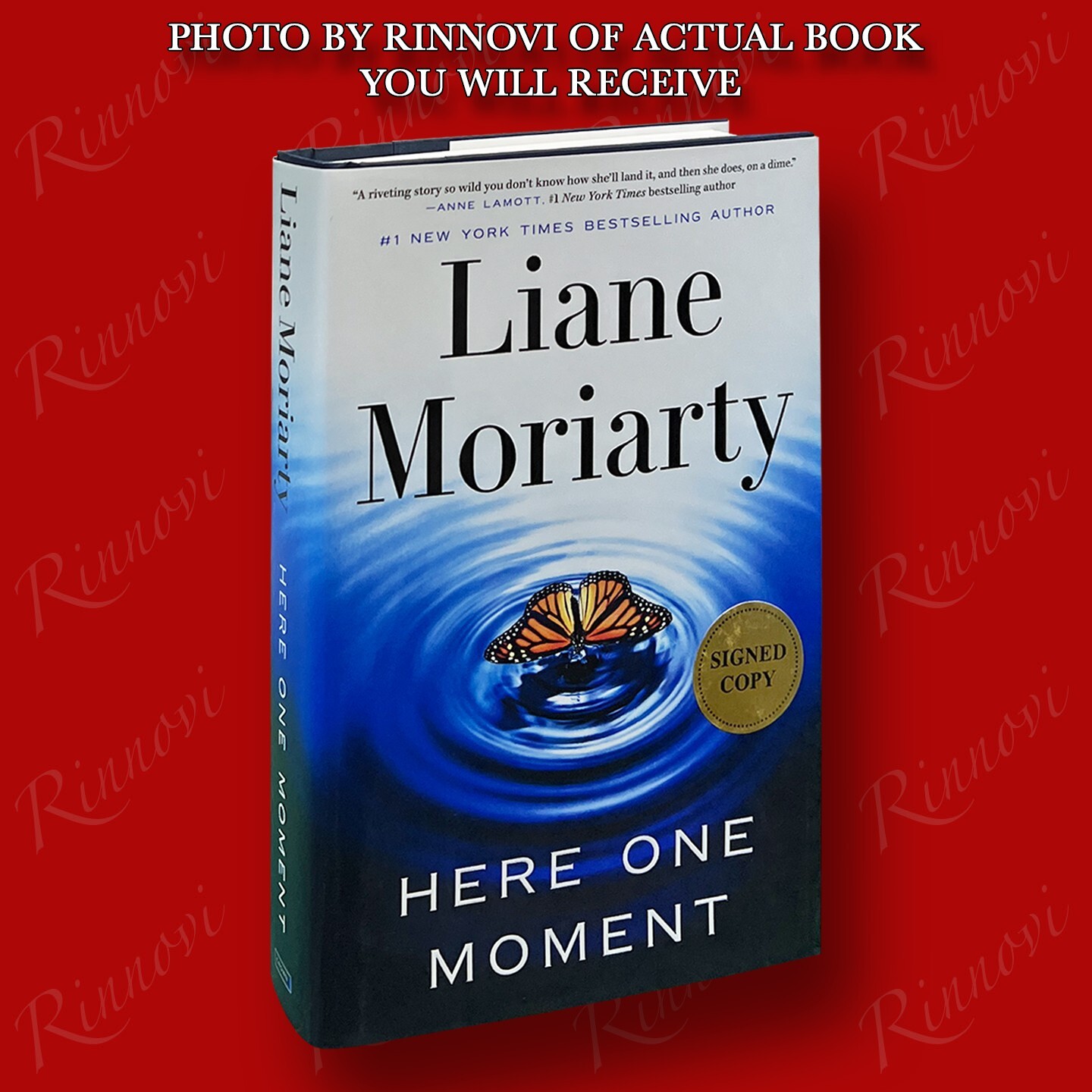 Here One Moment SIGNED Liane Moriarty (2024,HC,1st/1st) BRAND NEW