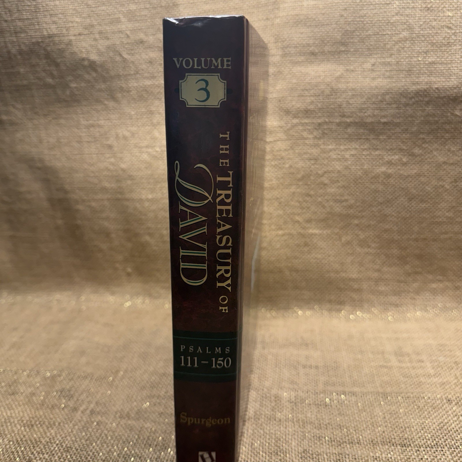 The Treasury of David Vol 3 C.H. Spurgeon Classic Reflections Wisdom Psalms HC