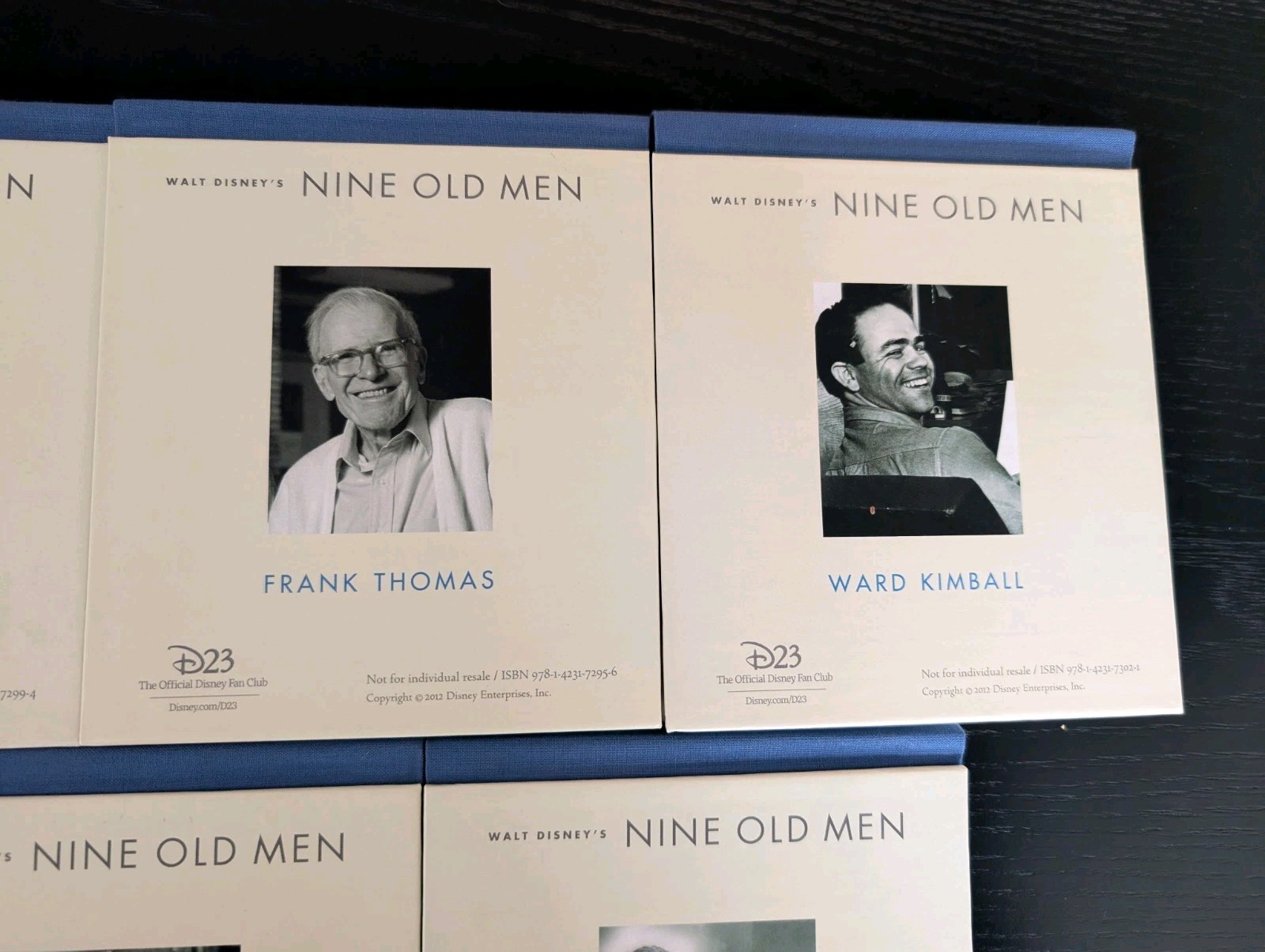 Walt Disney’s Nine Old Men The Flipbooks Hardcover Set