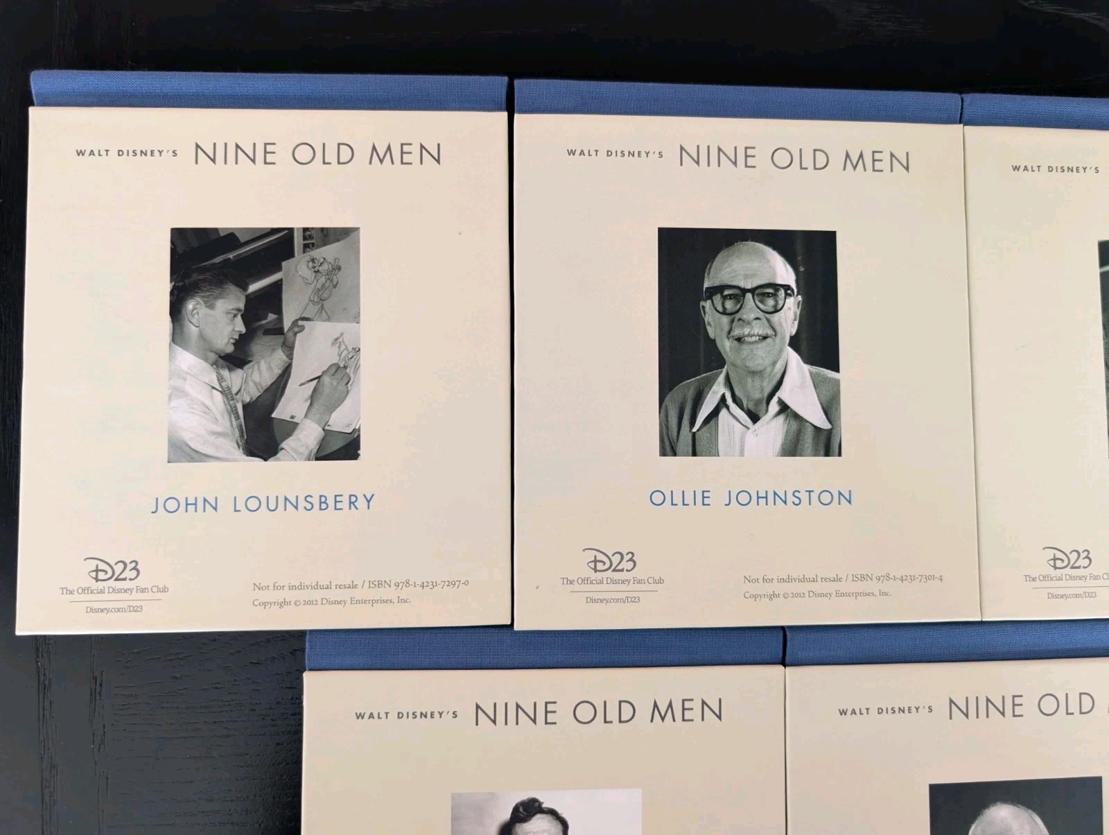 Walt Disney’s Nine Old Men The Flipbooks Hardcover Set