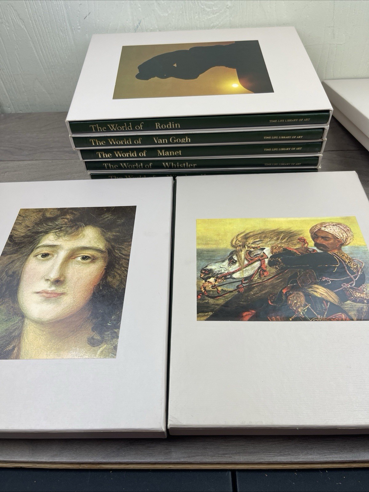 Time-Life Library of Art Lot Of 14 Volumes in Slipcases Picasso Rembrandt Manet