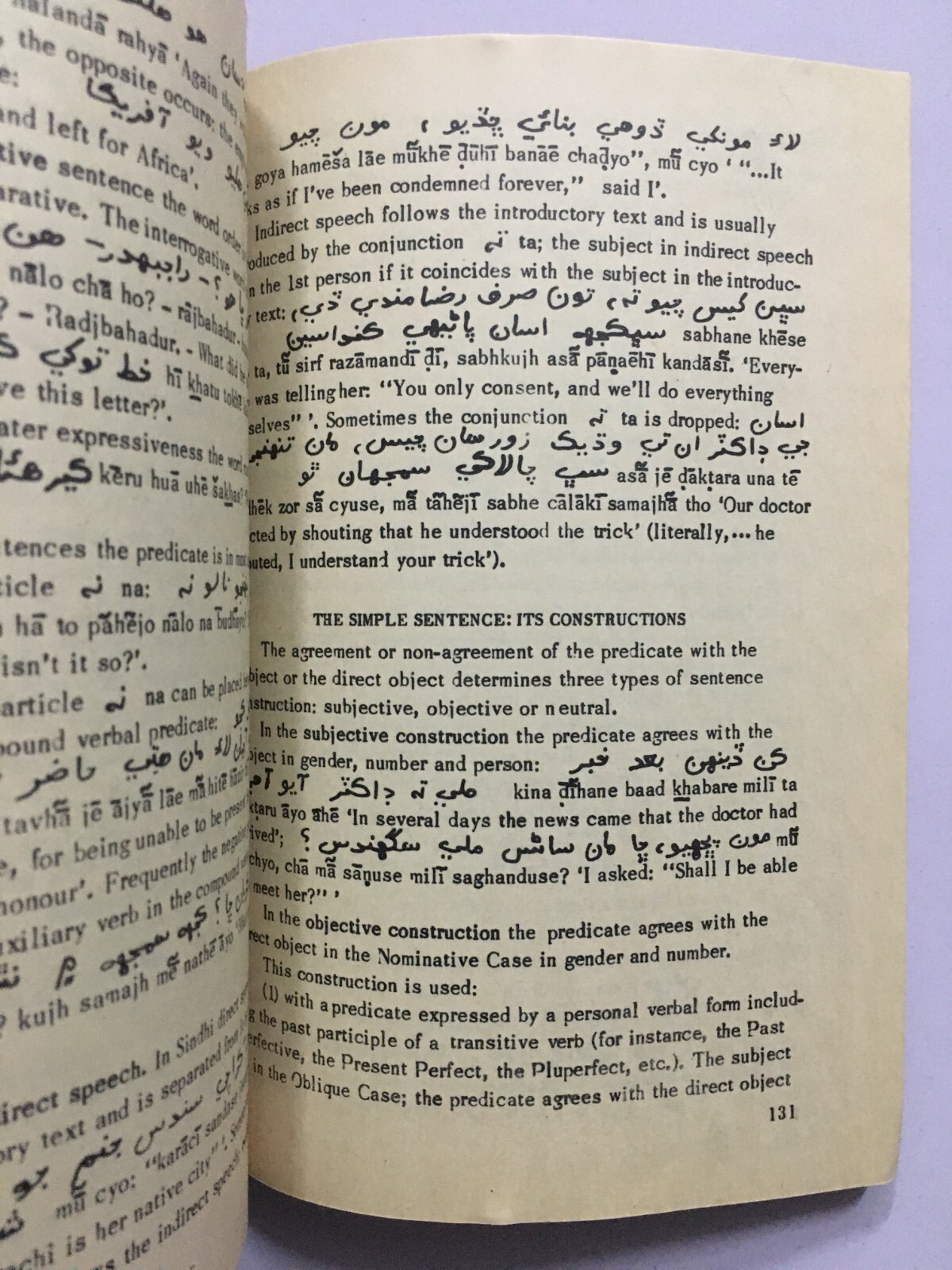 Yegorova, R. P: The Sindhi Language. 1971. Moscow. 161 Pages.