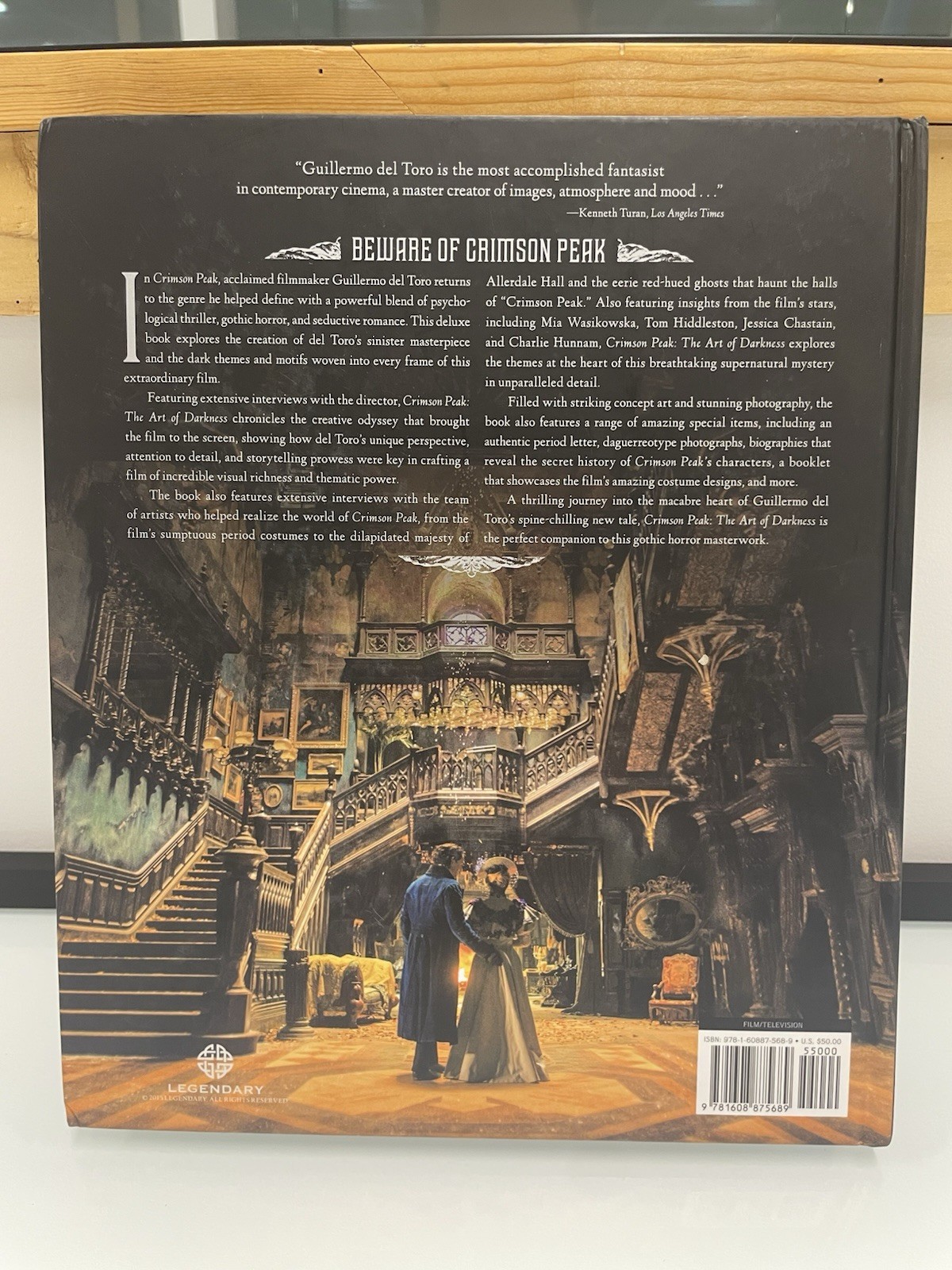 Crimson Peak: The Art of Darkness by Mark Salisbury w Inserts Guillermo Del Toro