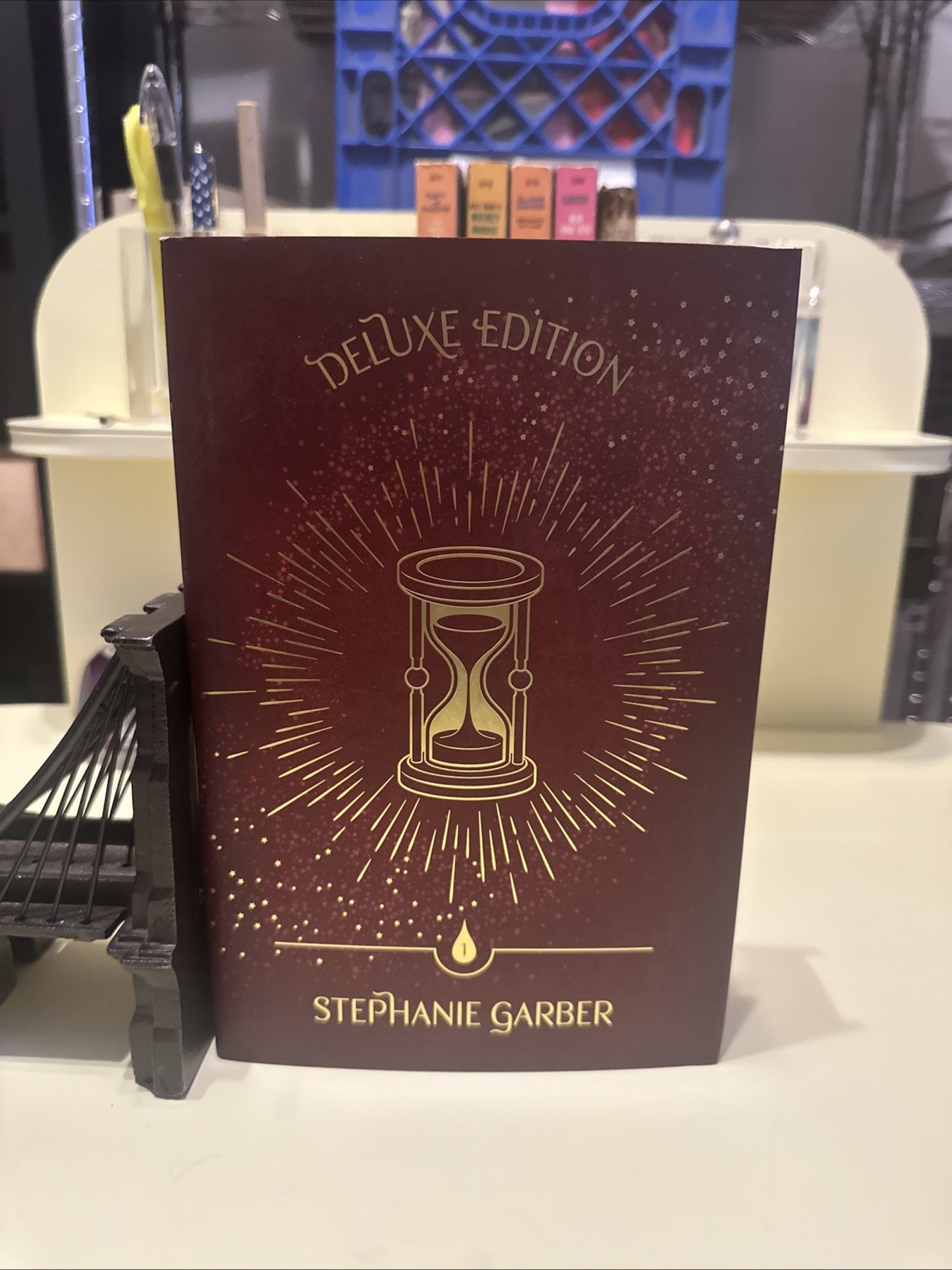 CARAVAL DELUXE EDITION STEPHANIE GARBER HC RARE COLLECTIBLE SIGNED BOOK C3